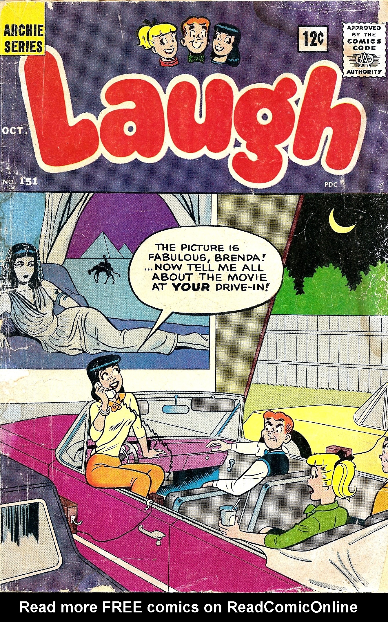 Read online Laugh (Comics) comic -  Issue #151 - 1