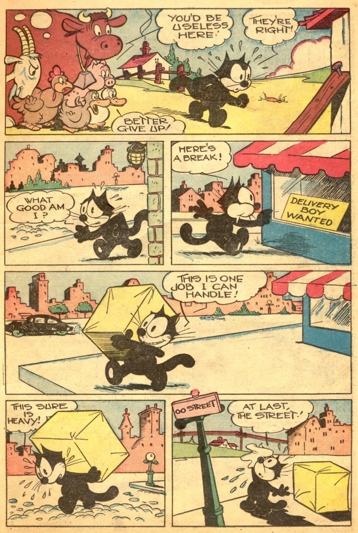 Read online Felix the Cat (1948) comic -  Issue #14 - 17