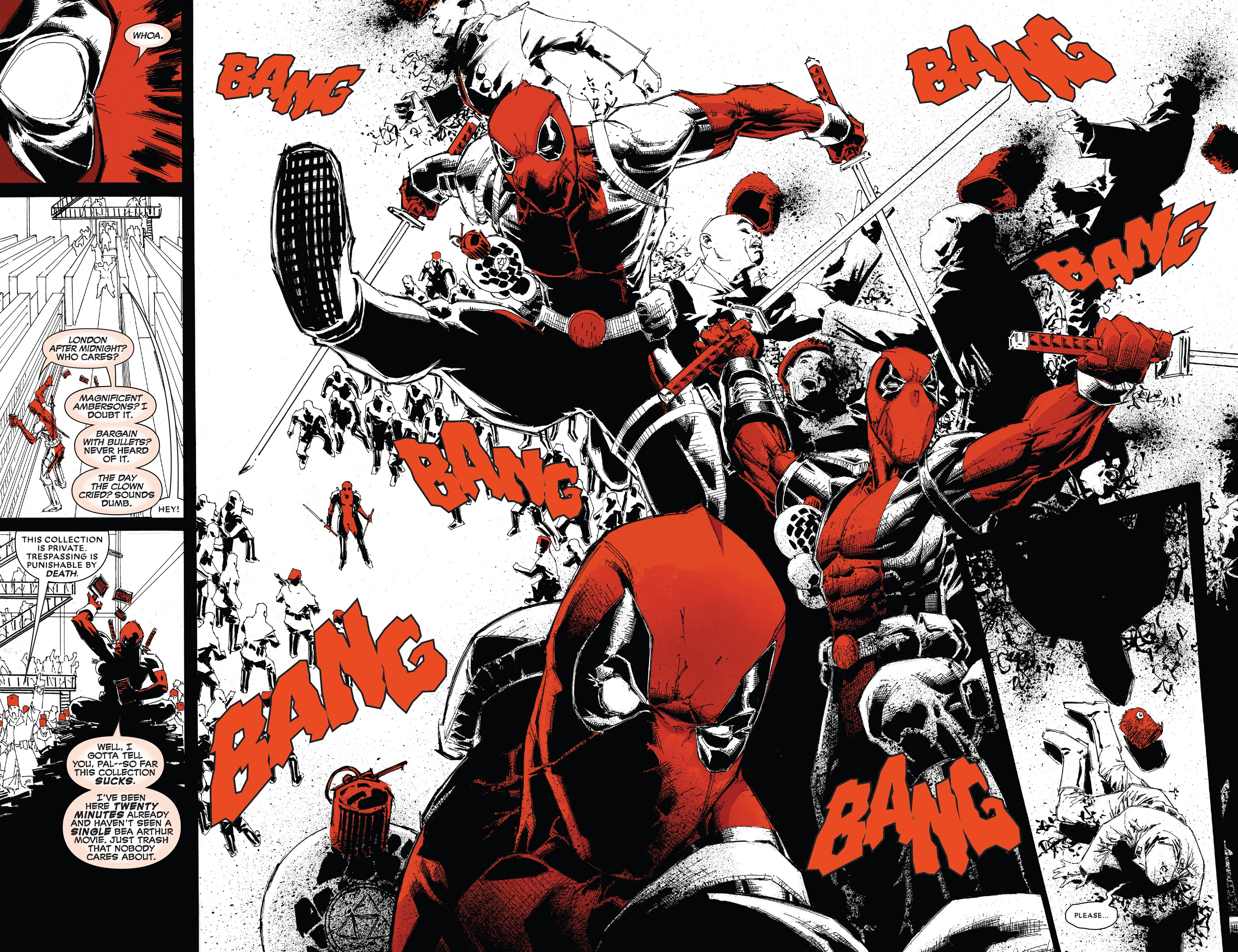 Read online Deadpool: Black, White & Blood comic -  Issue #1 - 18