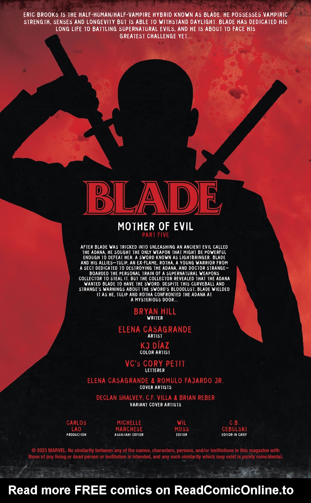 Blade (2023) issue 5 - Page 2