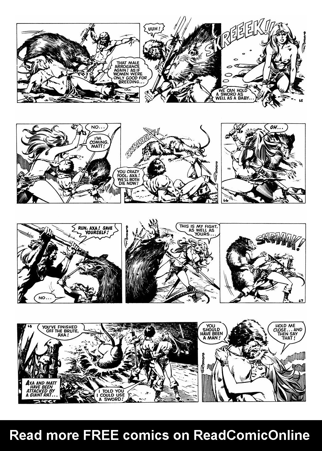 Read online Axa comic -  Issue #1 - 23