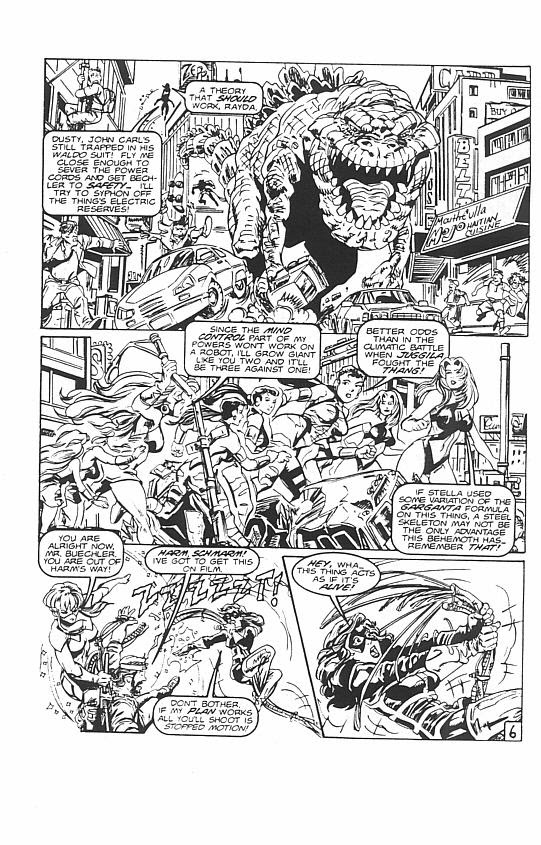 Read online Femforce Uncut comic -  Issue # Full - 8