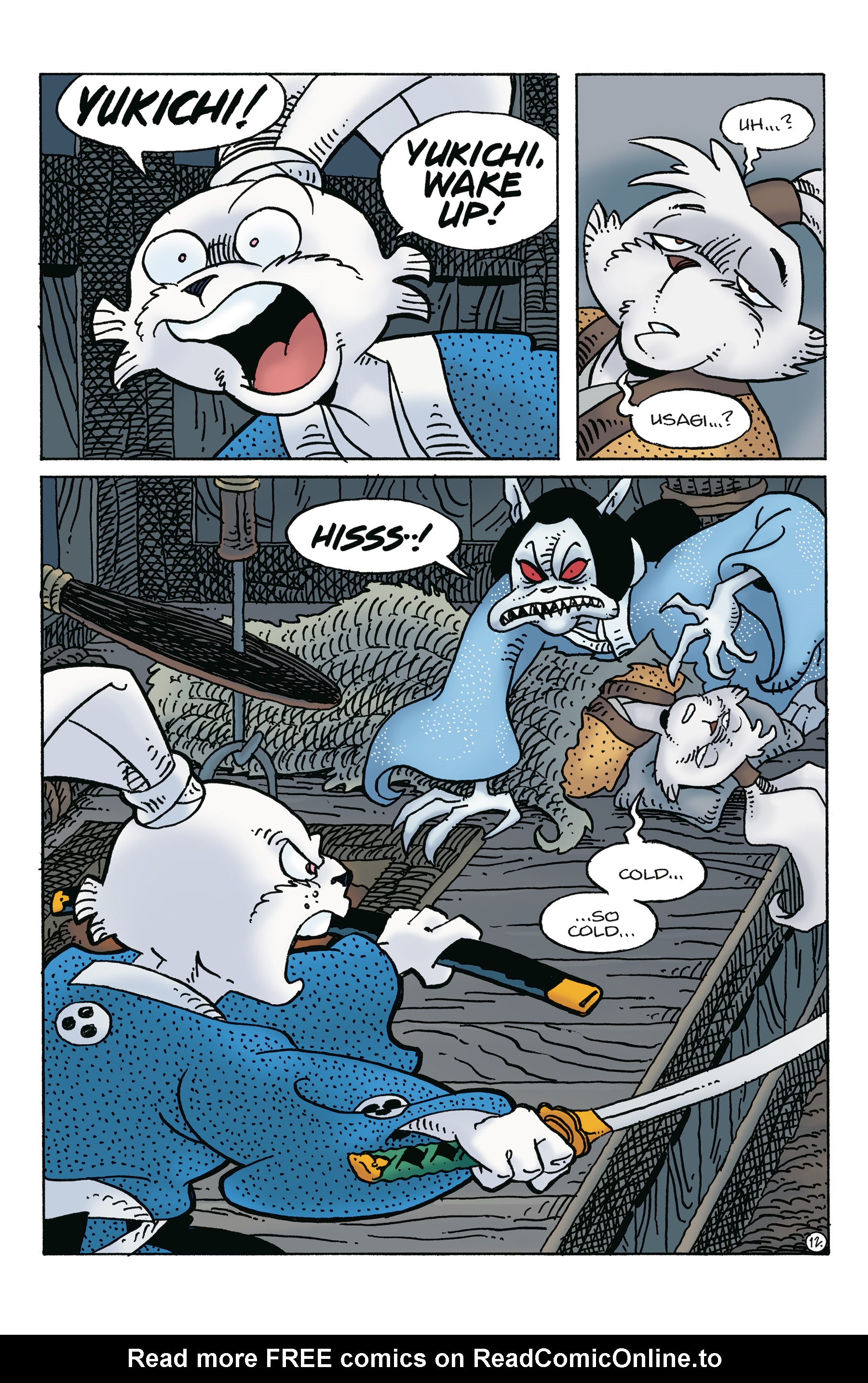 Read online Usagi Yojimbo: Ice and Snow comic -  Issue #2 - 14