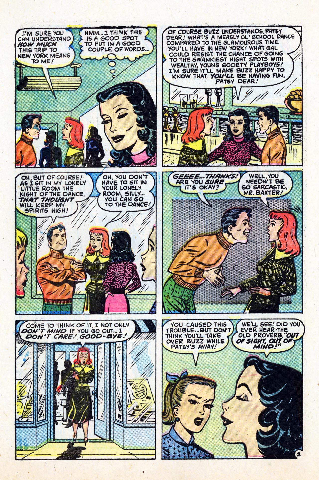 Read online Patsy Walker comic -  Issue #52 - 4
