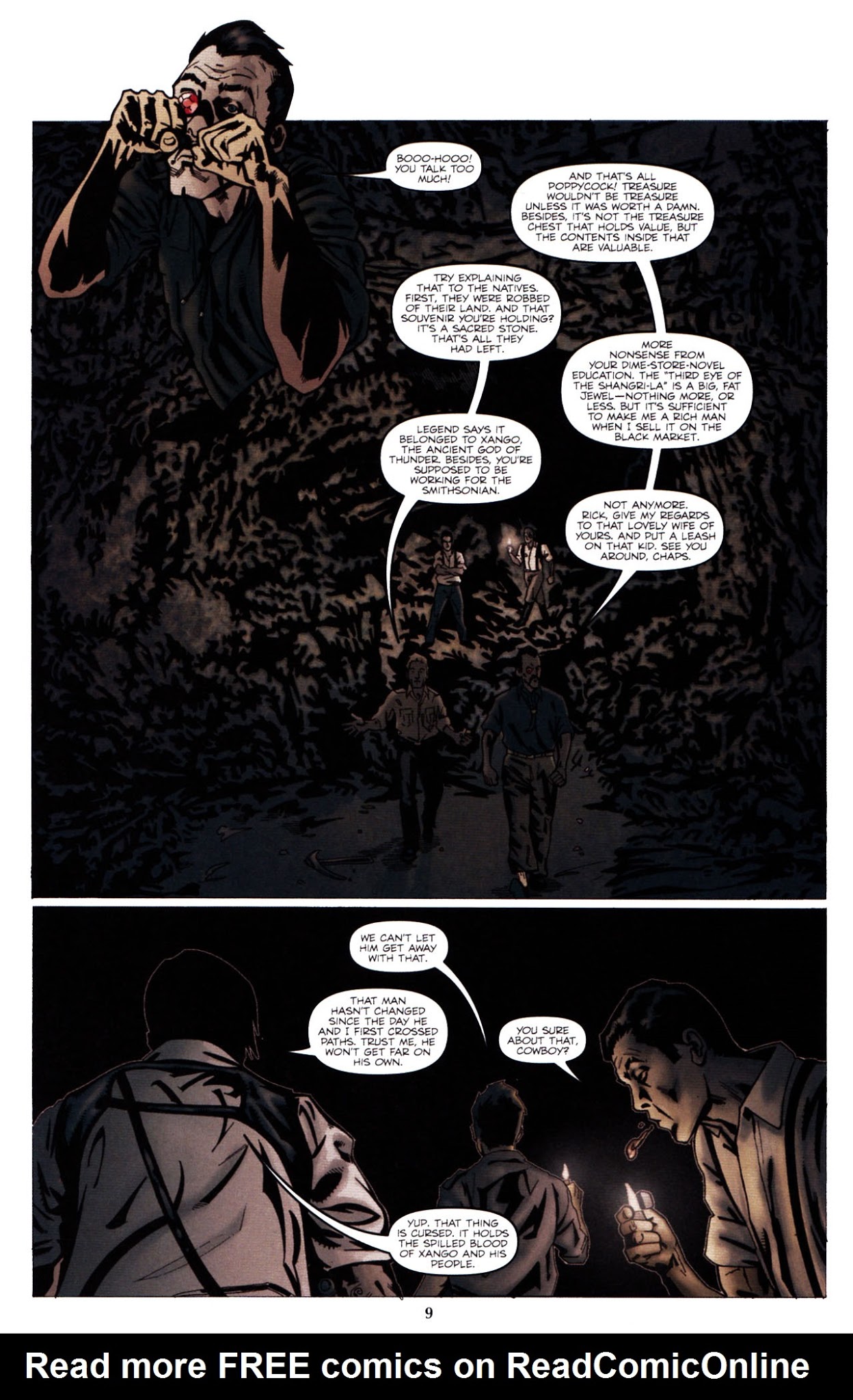 Read online The Mummy: The Rise and Fall of Xango's Ax comic -  Issue #2 - 10