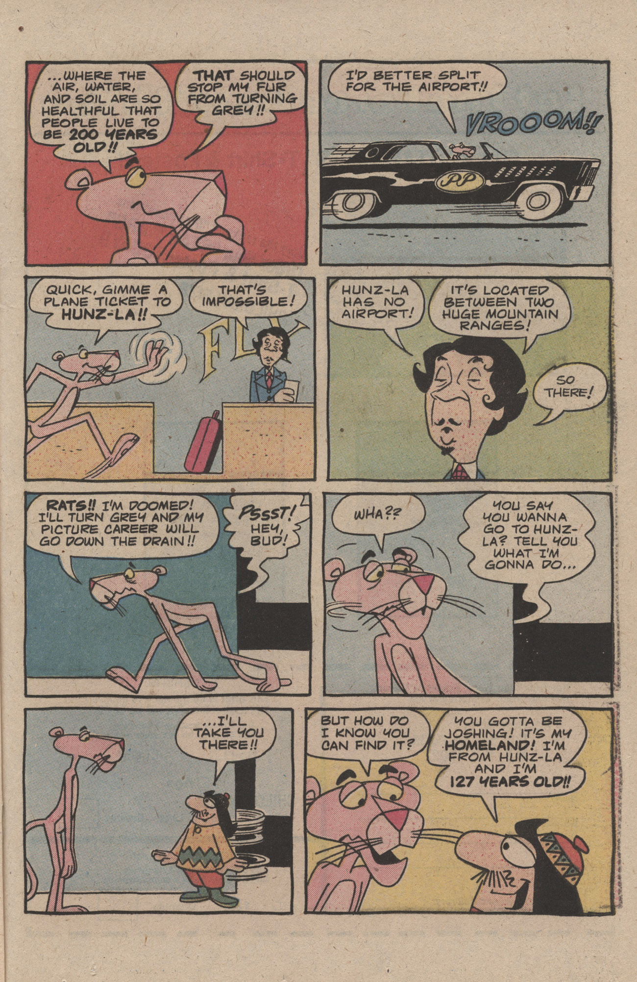 Read online The Pink Panther (1971) comic -  Issue #61 - 21