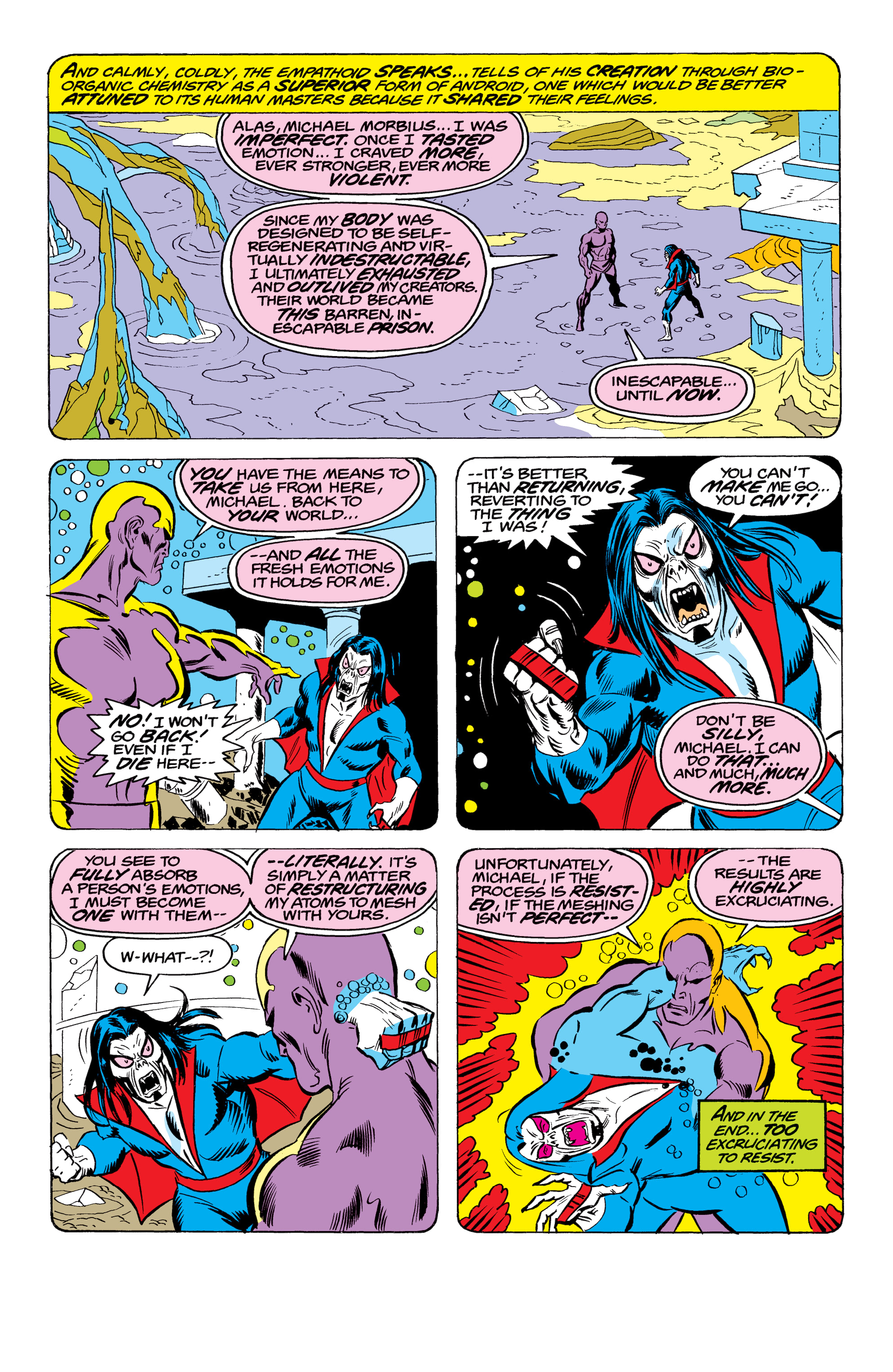 Read online Morbius Epic Collection comic -  Issue # The End of A Living Vampire (Part 3) - 66