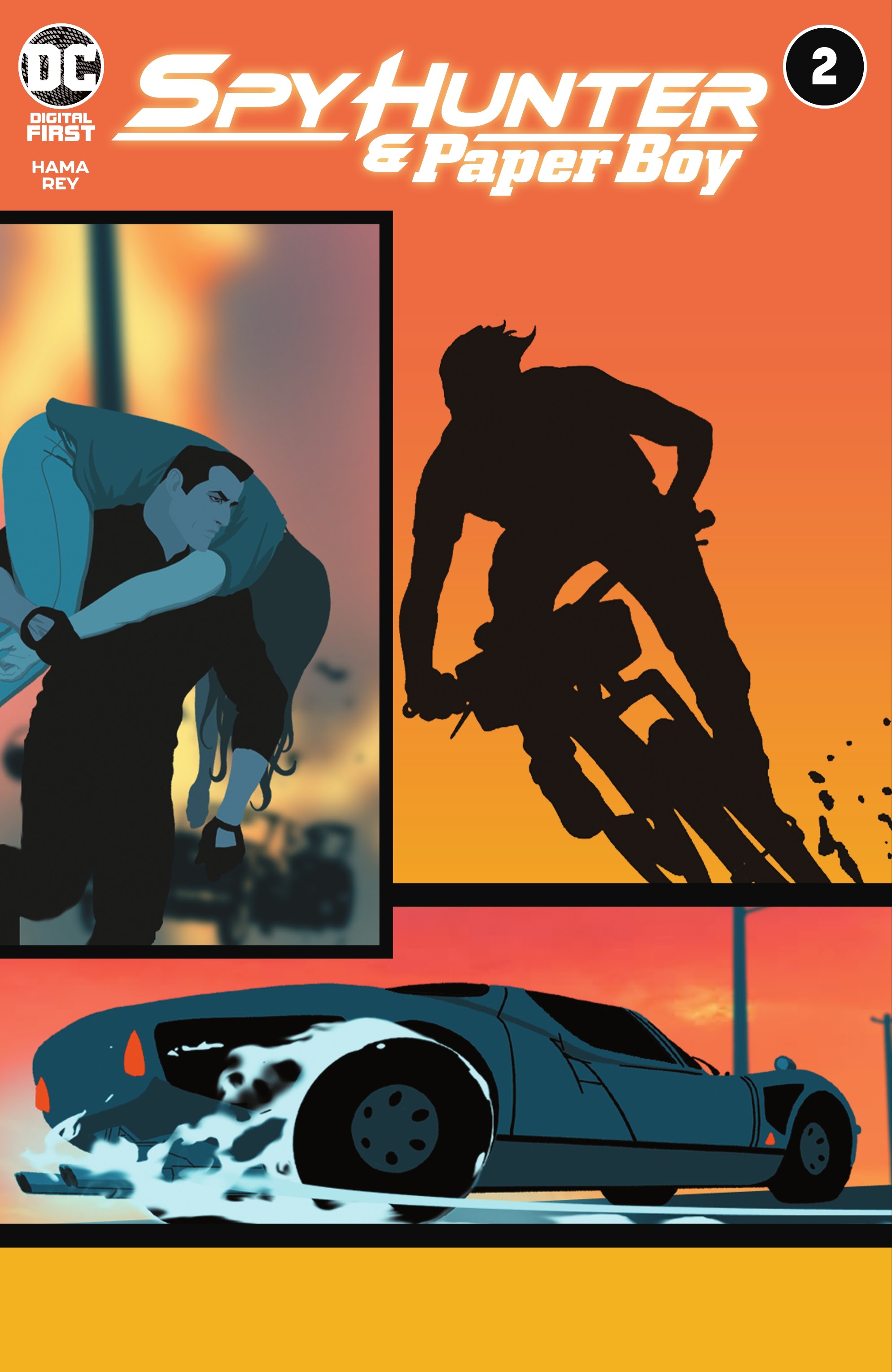 Read online Spy Hunter & Paper Boy comic -  Issue #2 - 1