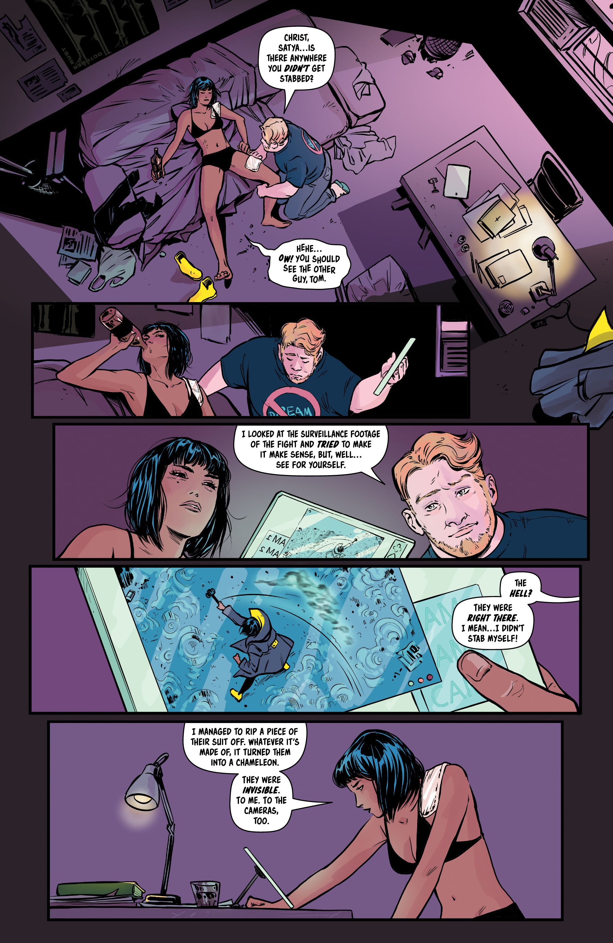 Read online Bylines in Blood comic -  Issue #2 - 8