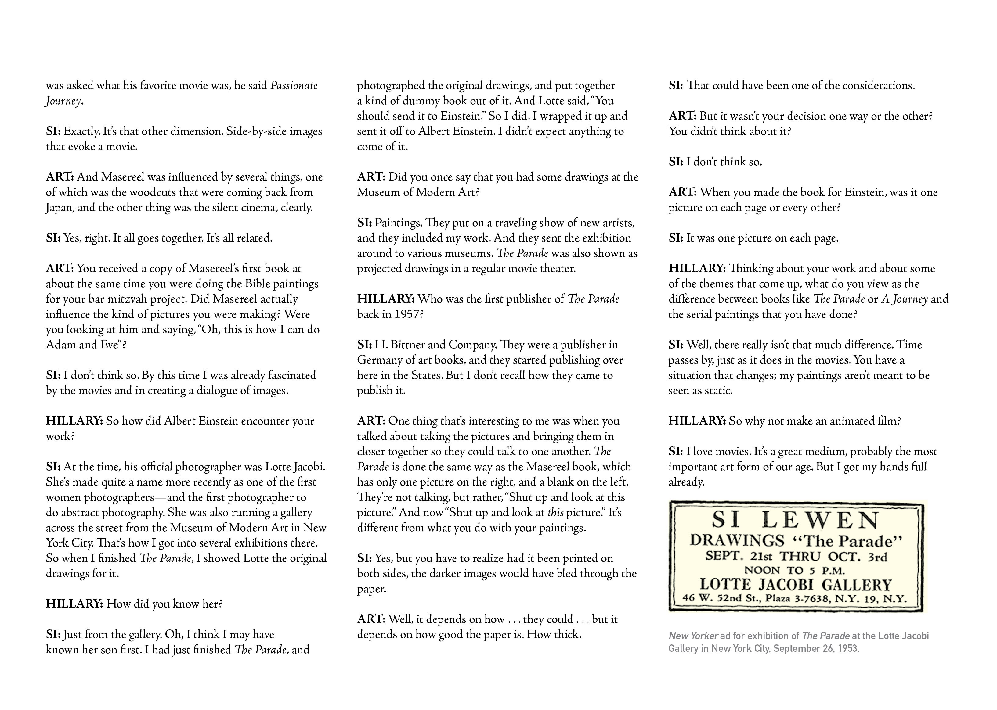 Read online Si Lewen's Parade: An Artist's Odyssey comic -  Issue # TPB - 10