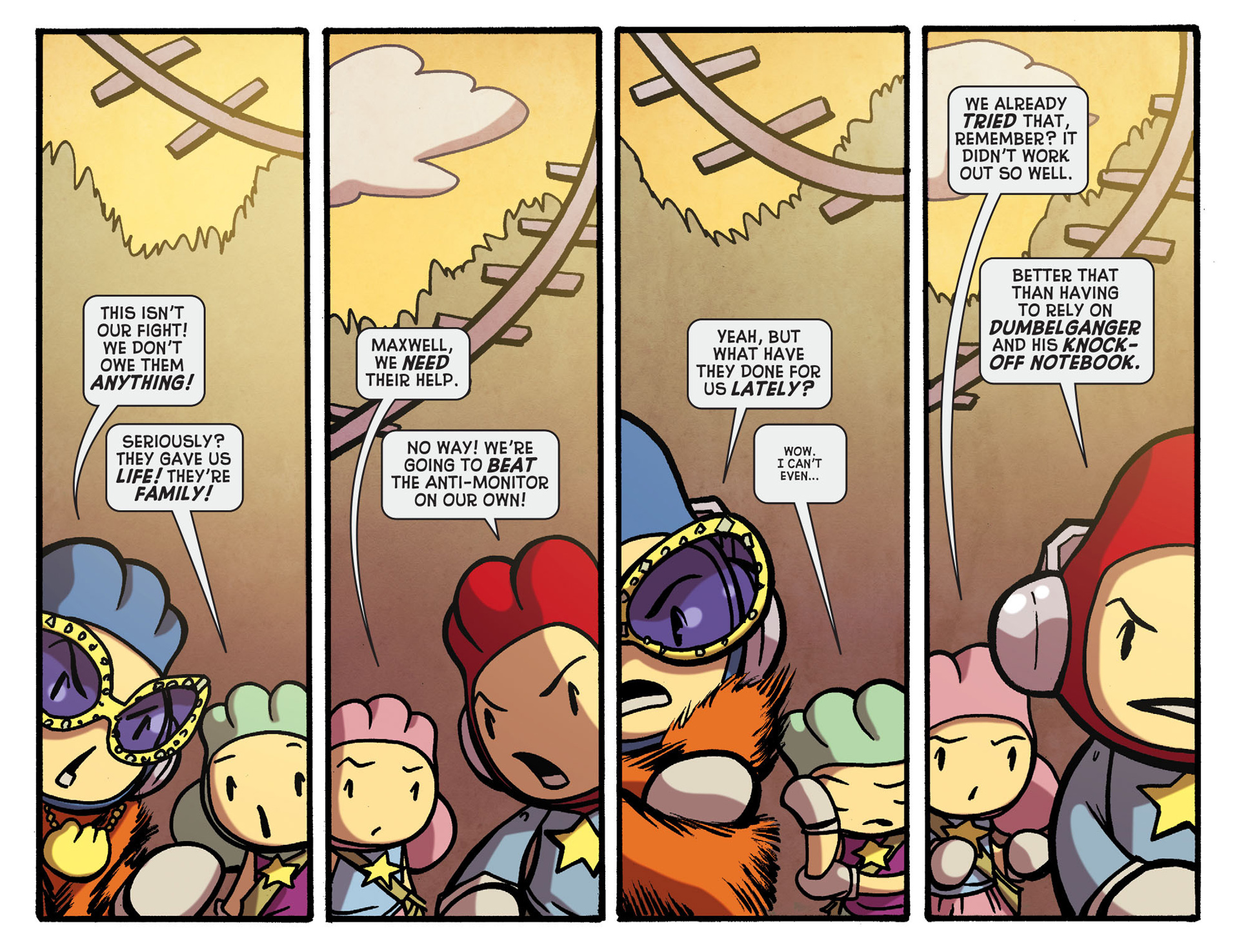 Read online Scribblenauts Unmasked: A Crisis of Imagination comic -  Issue #16 - 6