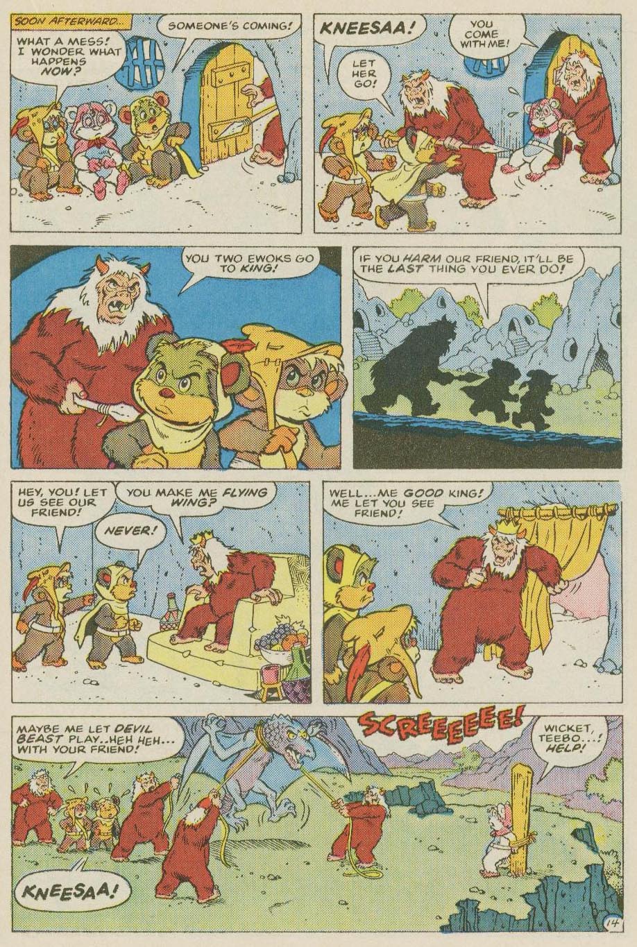 Read online Ewoks (1987) comic -  Issue #3 - 16