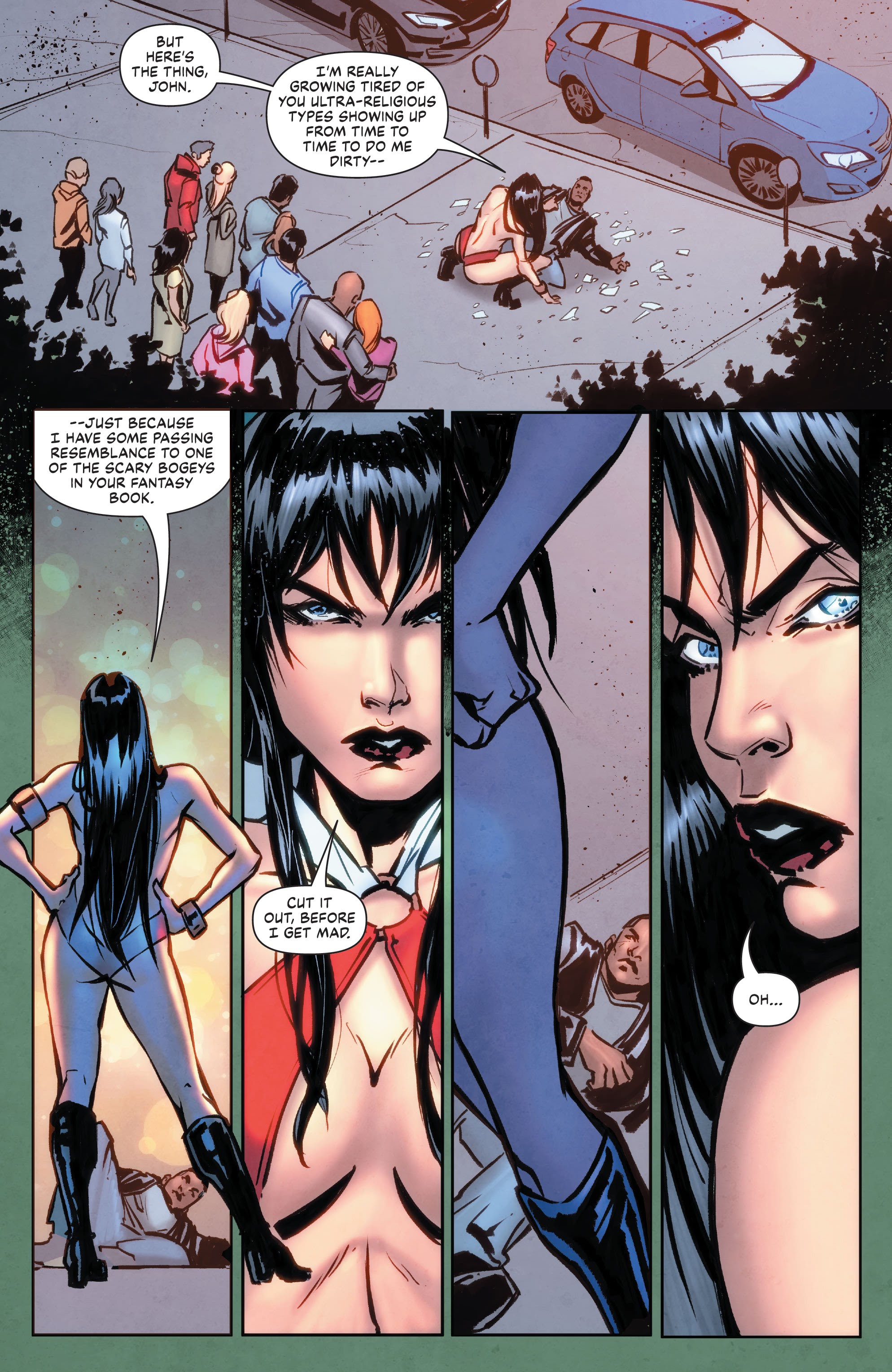 Read online Vampirella: Trial of the Soul One-Shot comic -  Issue # Full - 10