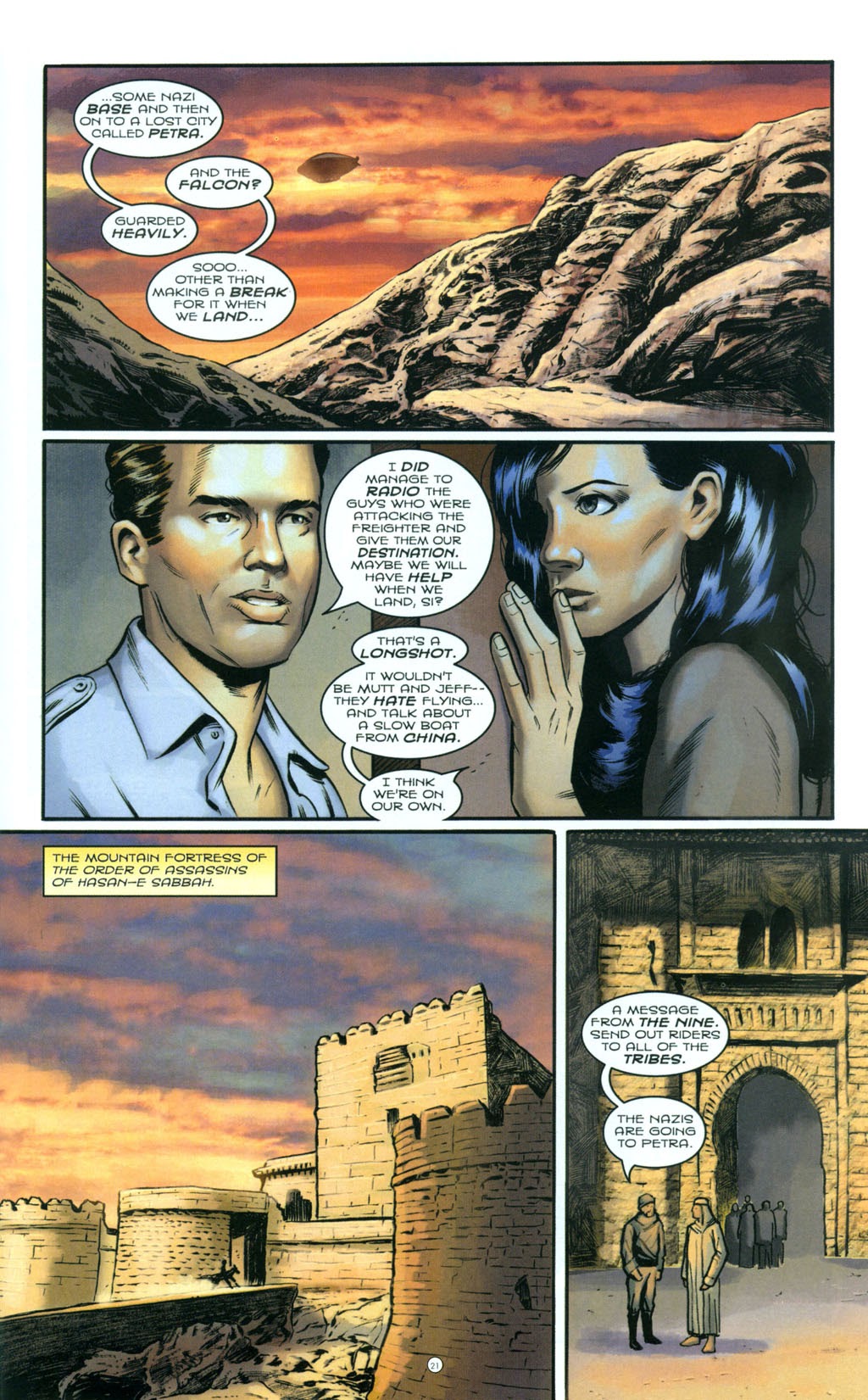 Read online Athena Voltaire Flight of the Falcon comic -  Issue #2 - 23
