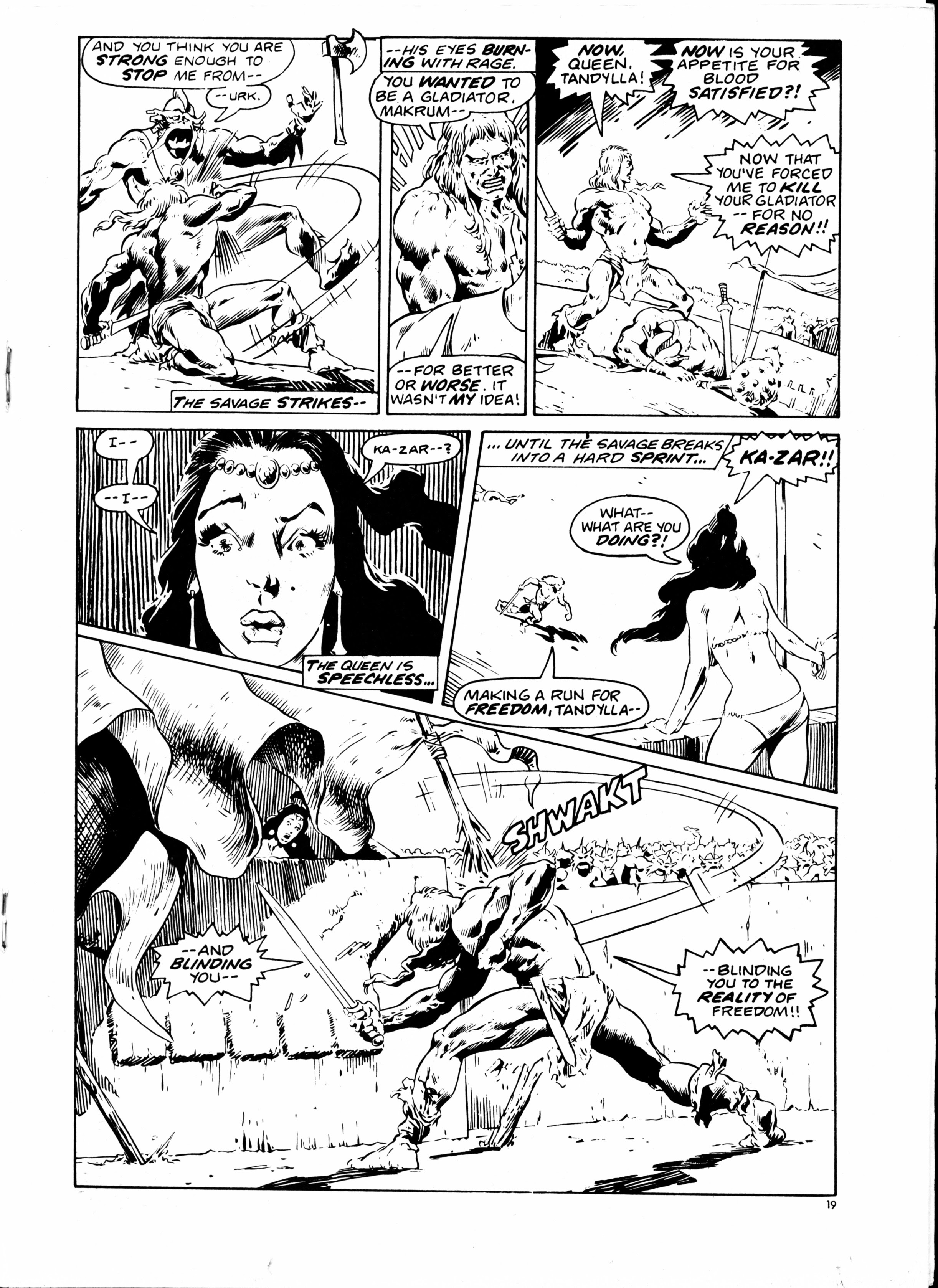 Read online Planet of the Apes (1974) comic -  Issue #121 - 19