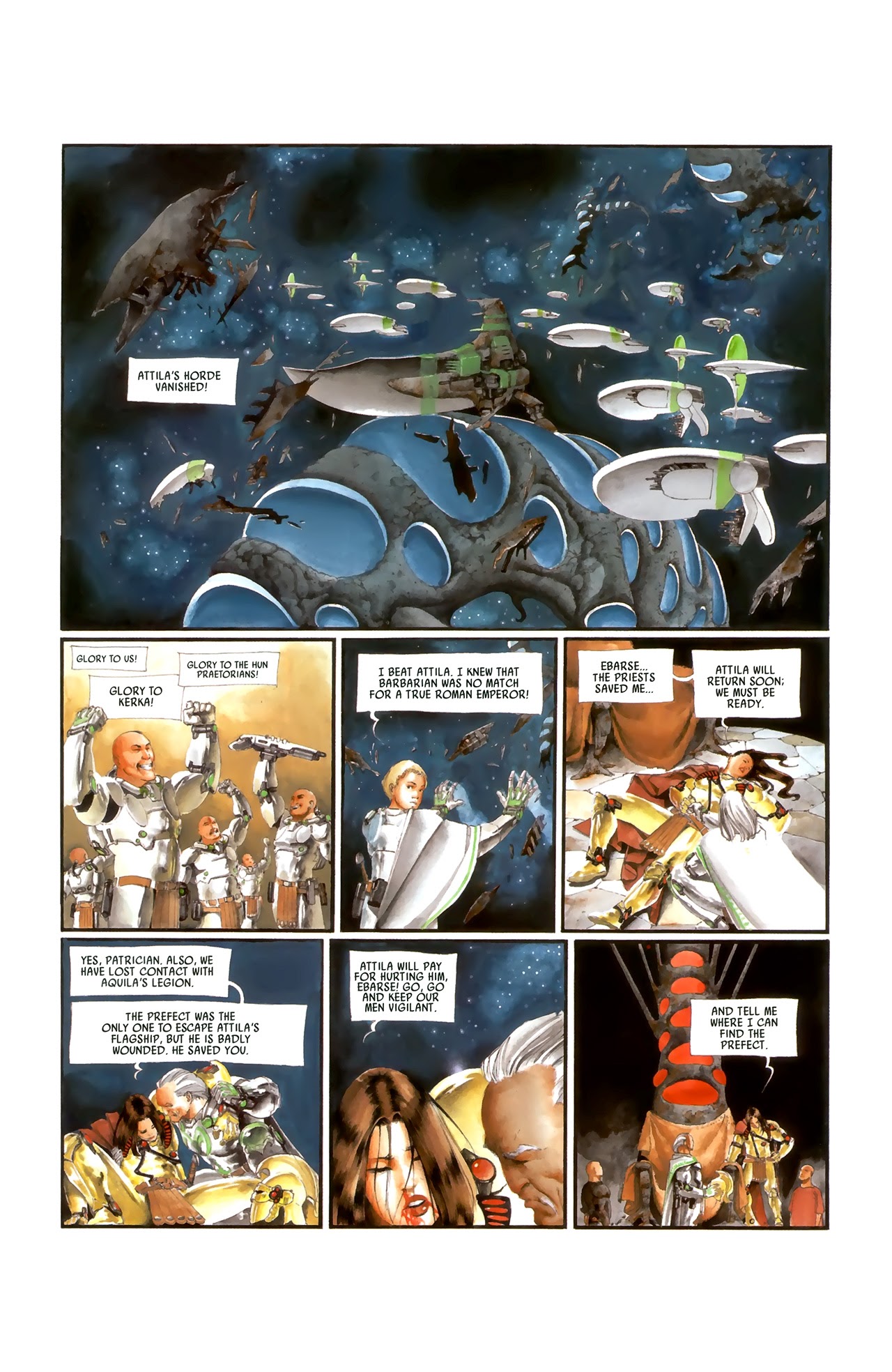 Read online Scourge Of The Gods: The Fall comic -  Issue #1 - 31