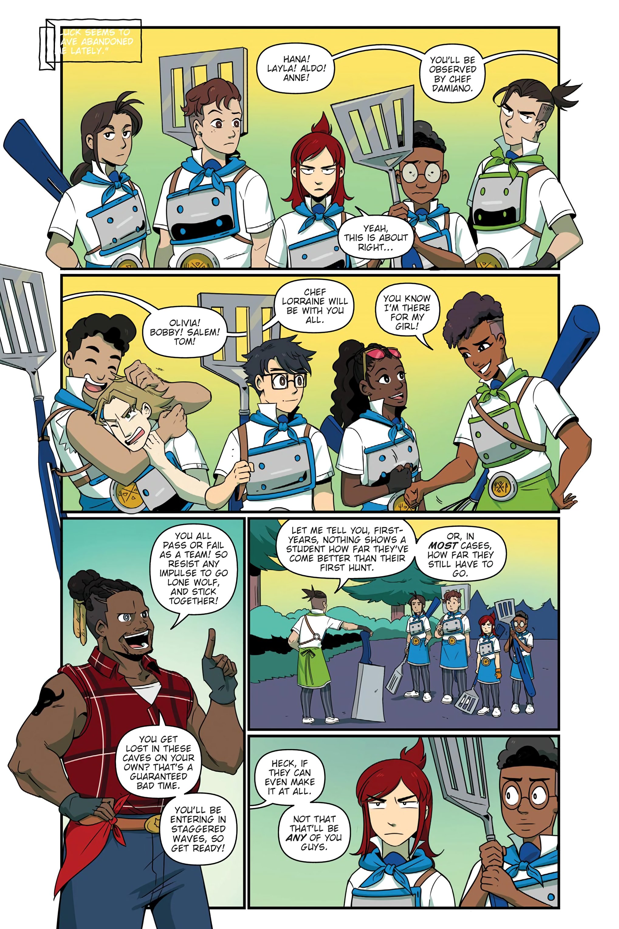 Read online Cooking with Monsters: The Beginner's Guide to Culinary Combat comic -  Issue # TPB (Part 2) - 13