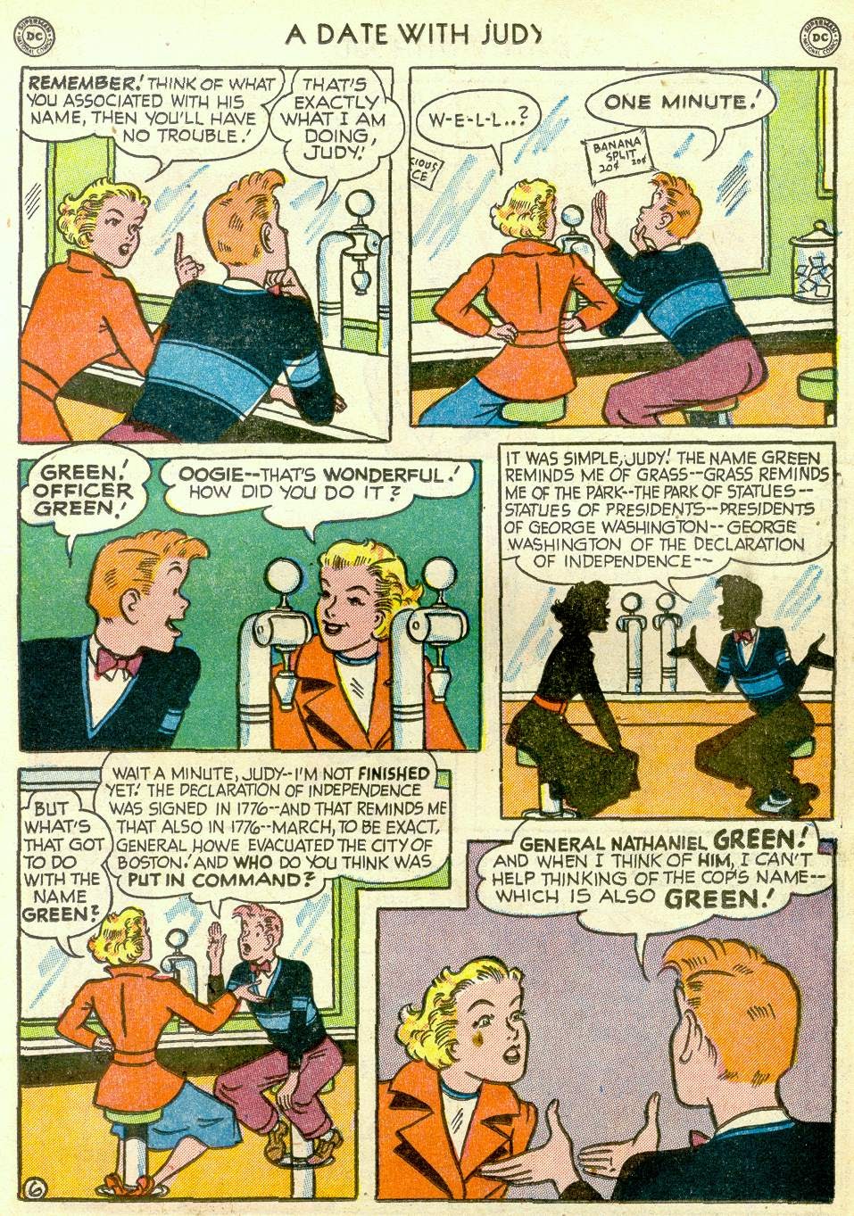 Read online A Date with Judy comic -  Issue #19 - 23