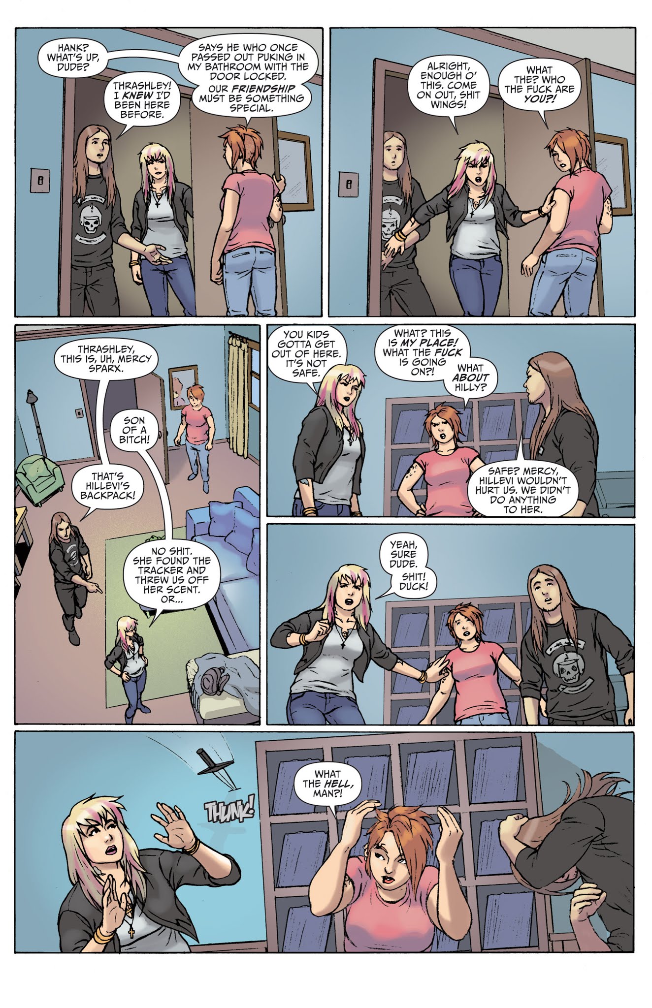 Read online Mercy Sparx Year One comic -  Issue #3 - 16
