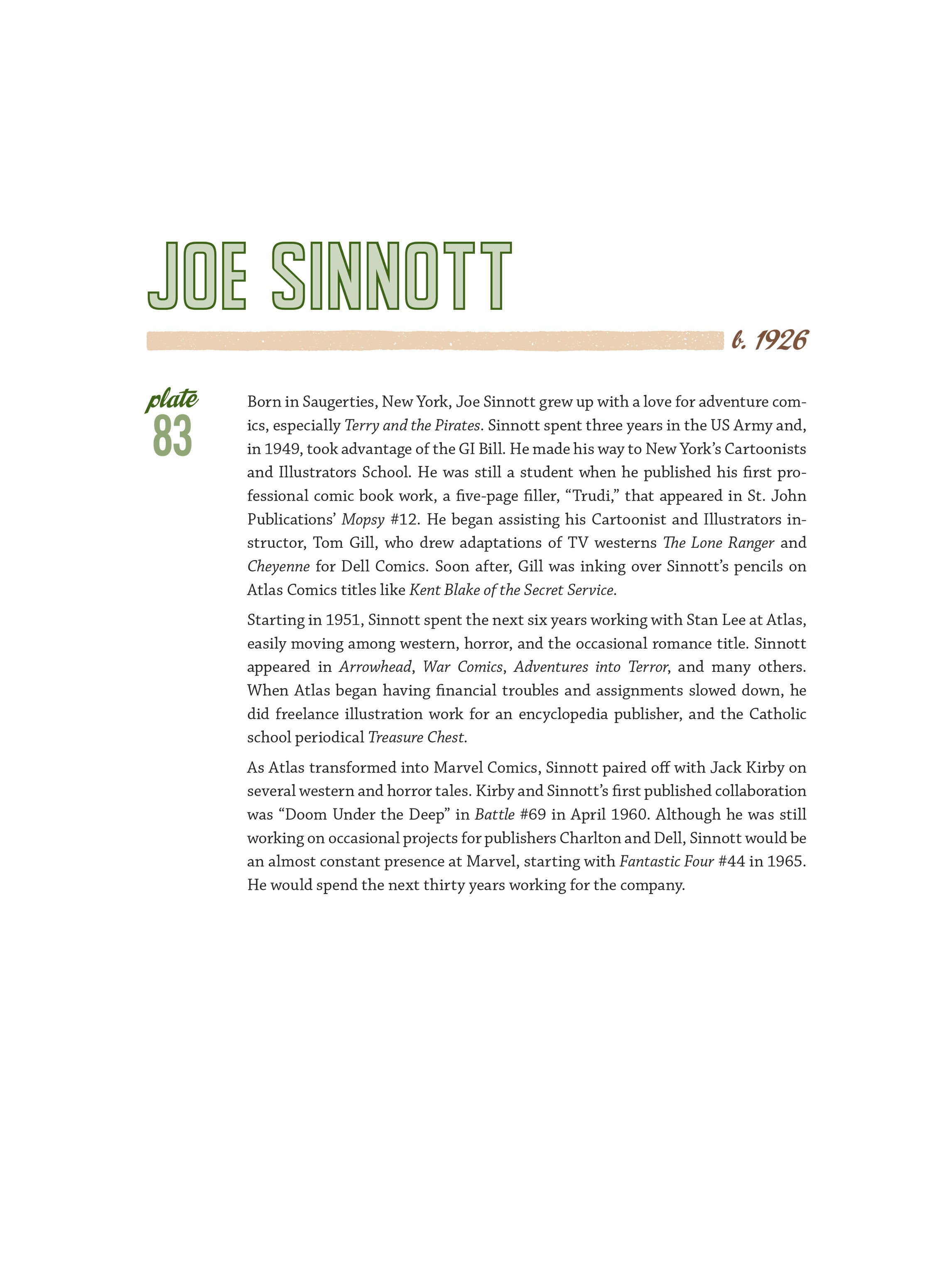 Read online More Heroes of the Comics: Portraits of the Legends of Comic Books comic -  Issue # TPB (Part 2) - 73