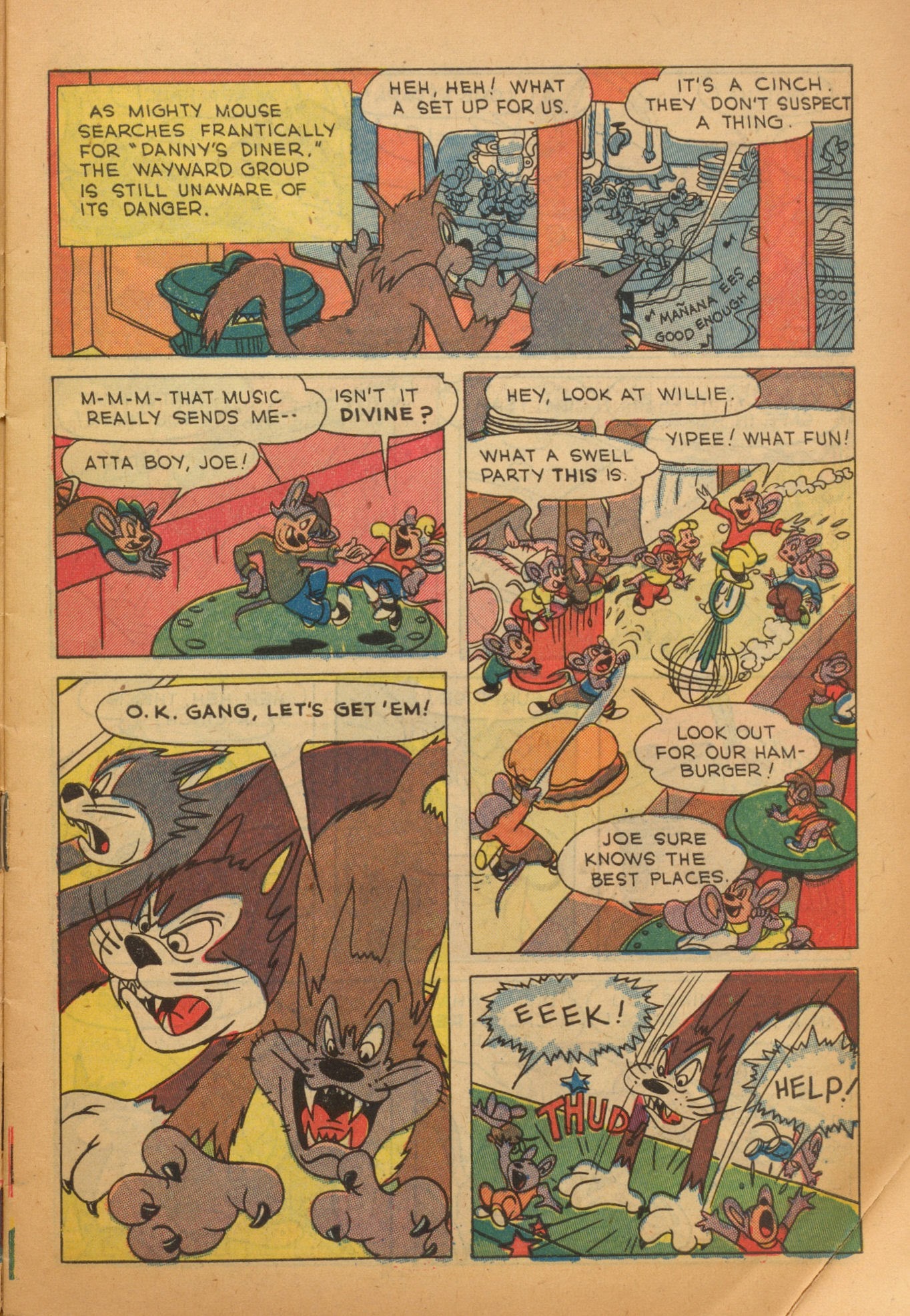 Read online Paul Terry's Mighty Mouse Comics comic -  Issue #6 - 11