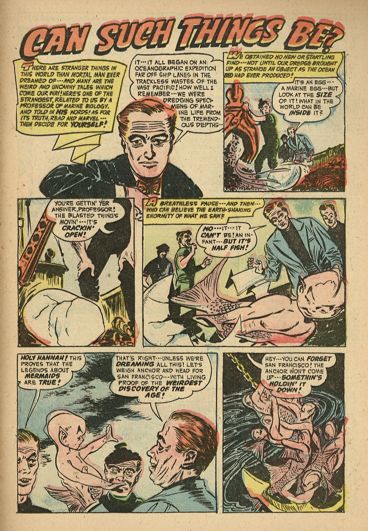 Read online Adventures Into The Unknown comic -  Issue #38 - 21
