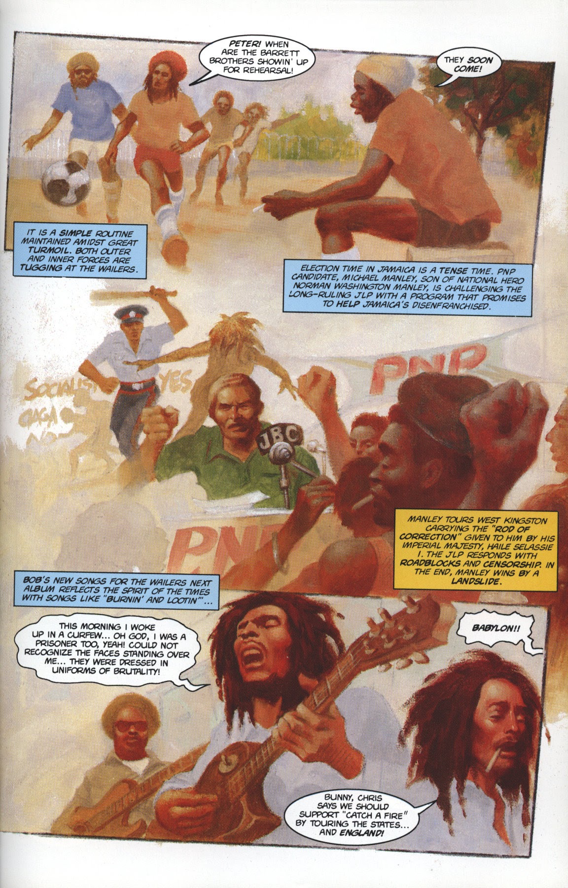 Read online Bob Marley: Tale of the Tuff Gong comic -  Issue #2 - 28