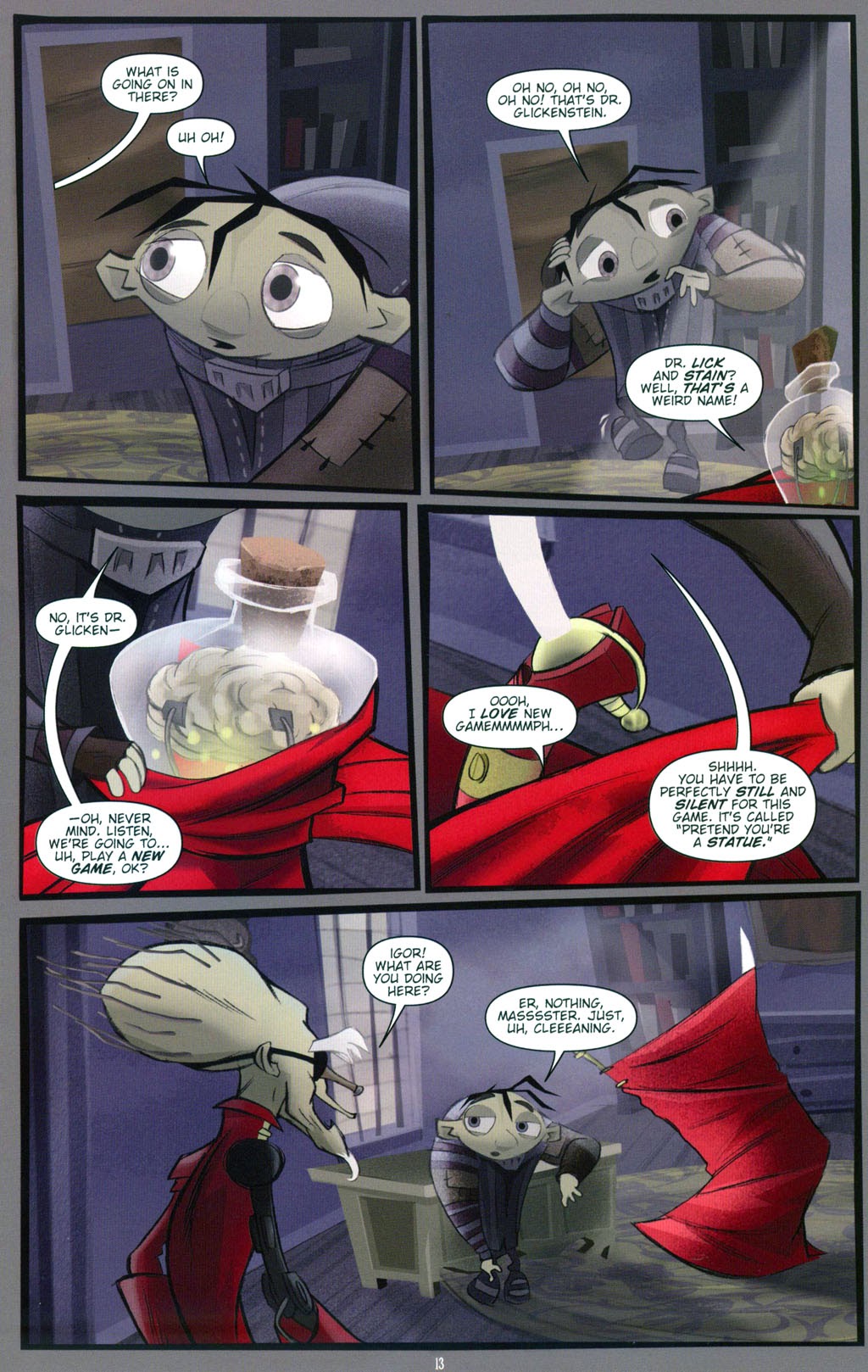 Read online Igor Movie Prequel comic -  Issue #2 - 15