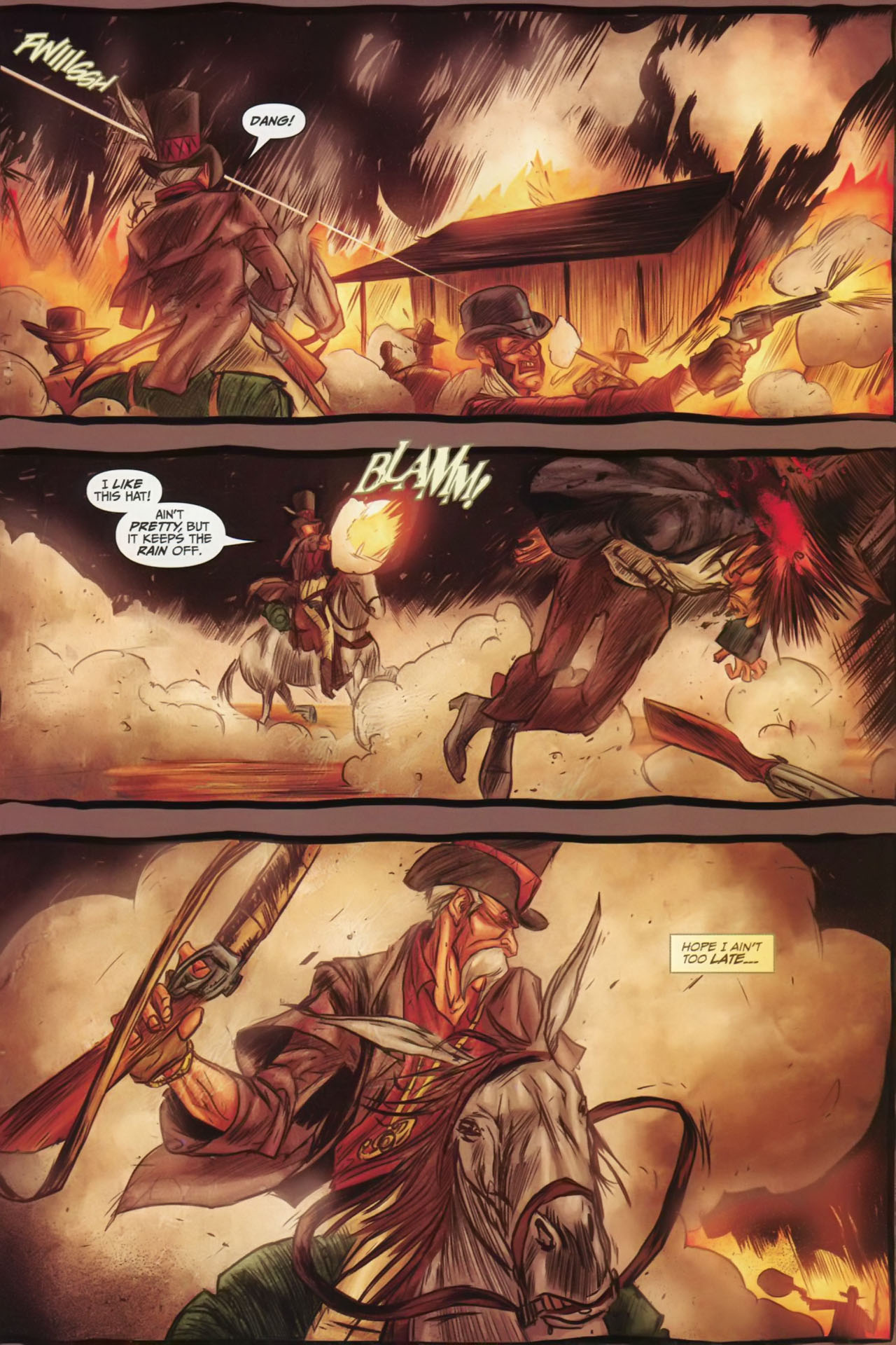 Read online Graveslinger comic -  Issue #4 - 16