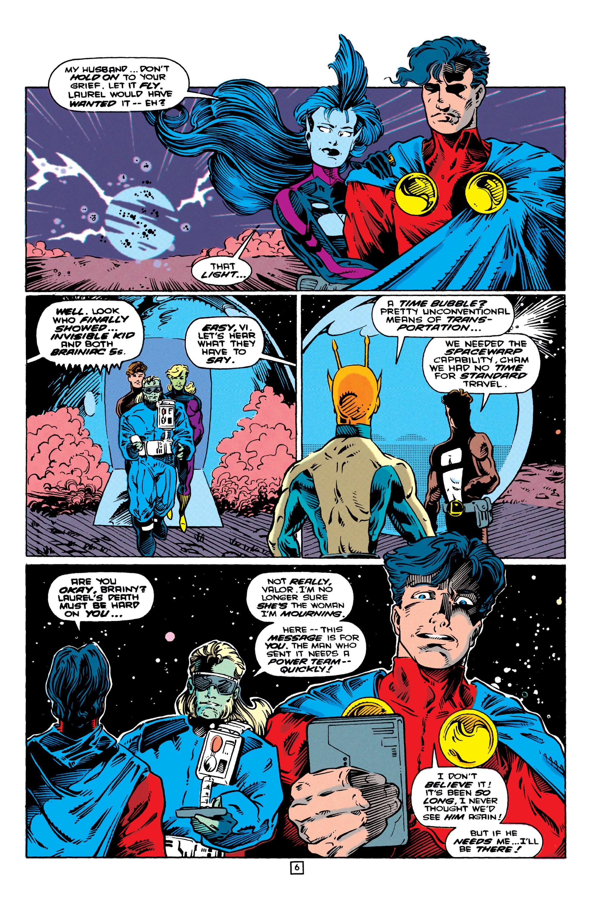 Read online Legionnaires comic -  Issue #17 - 7