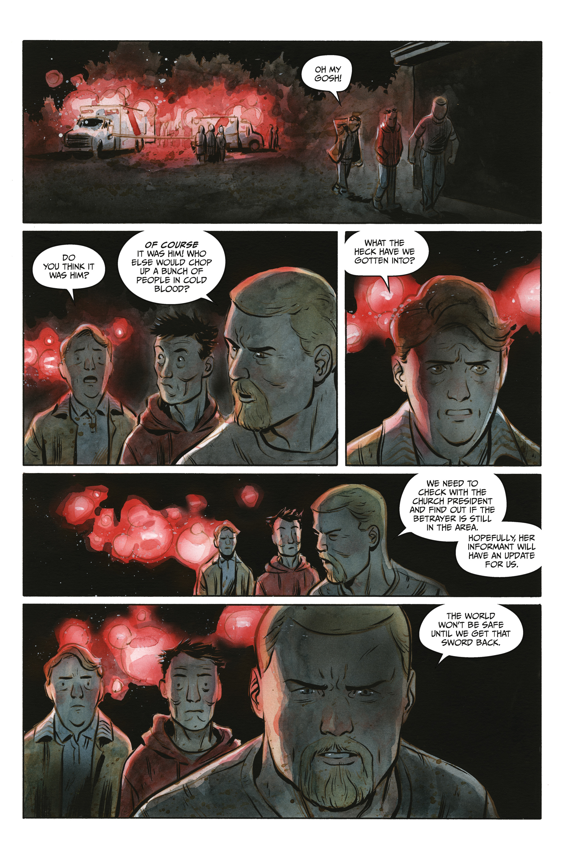 Read online The Lonesome Hunters: The Wolf Child comic -  Issue #4 - 18