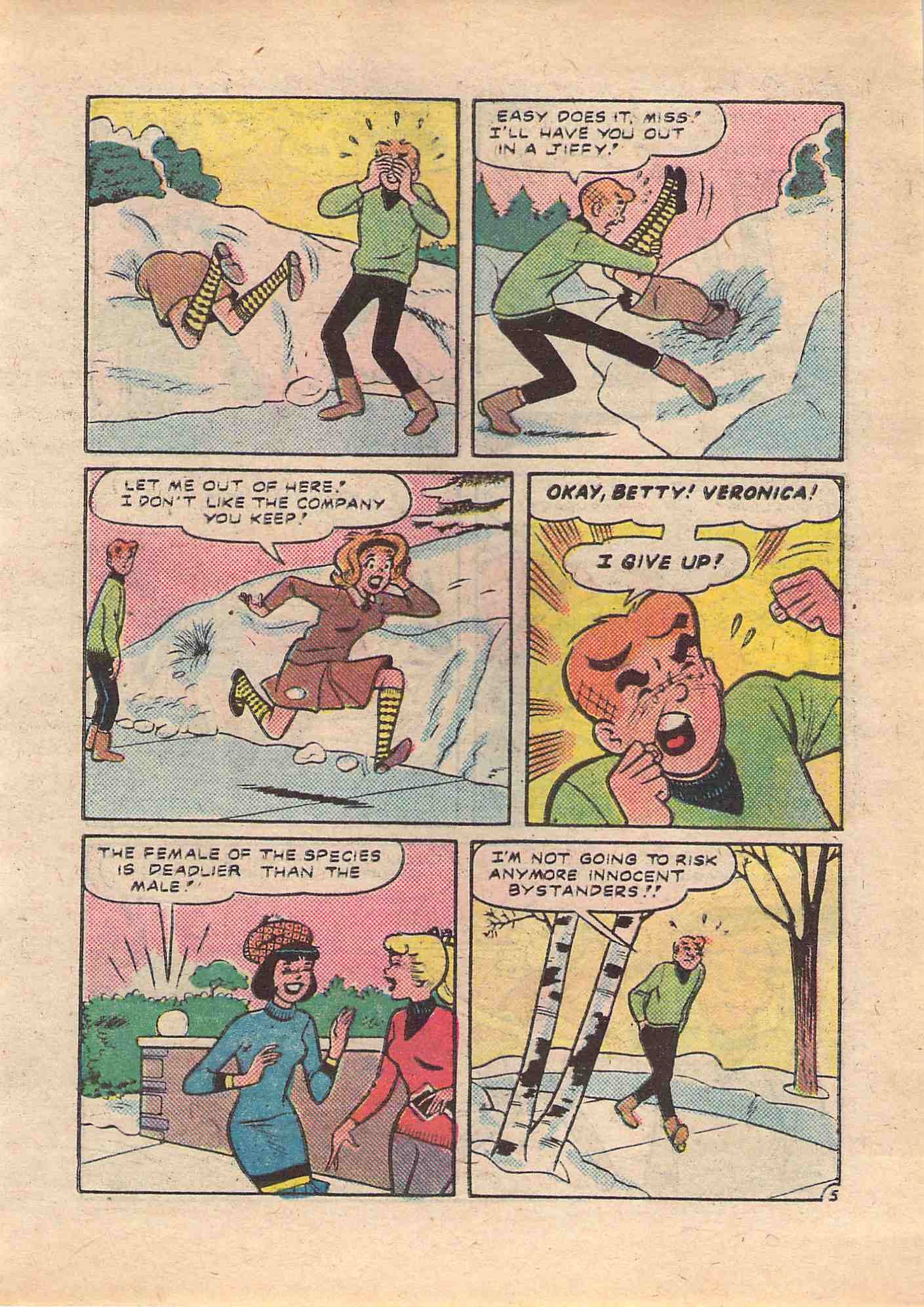 Read online Archie's Double Digest Magazine comic -  Issue #21 - 218