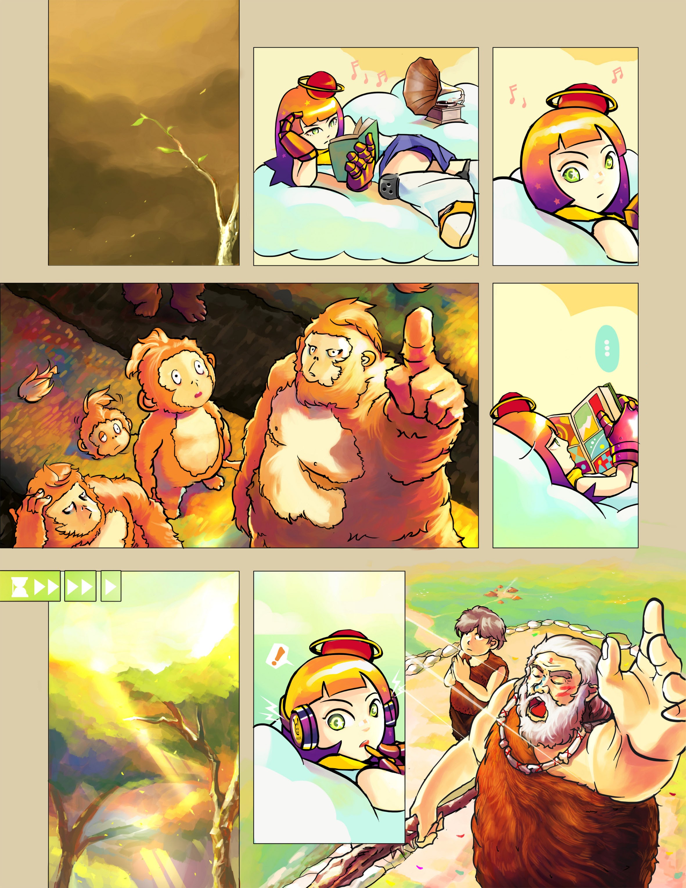 Read online Starpunch Girl comic -  Issue #1 - 8