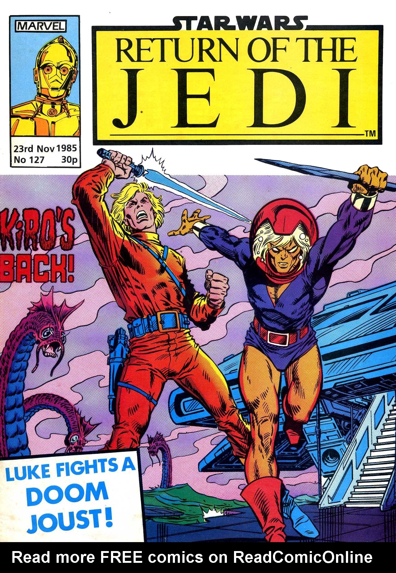 Read online Return of the Jedi comic -  Issue #127 - 1
