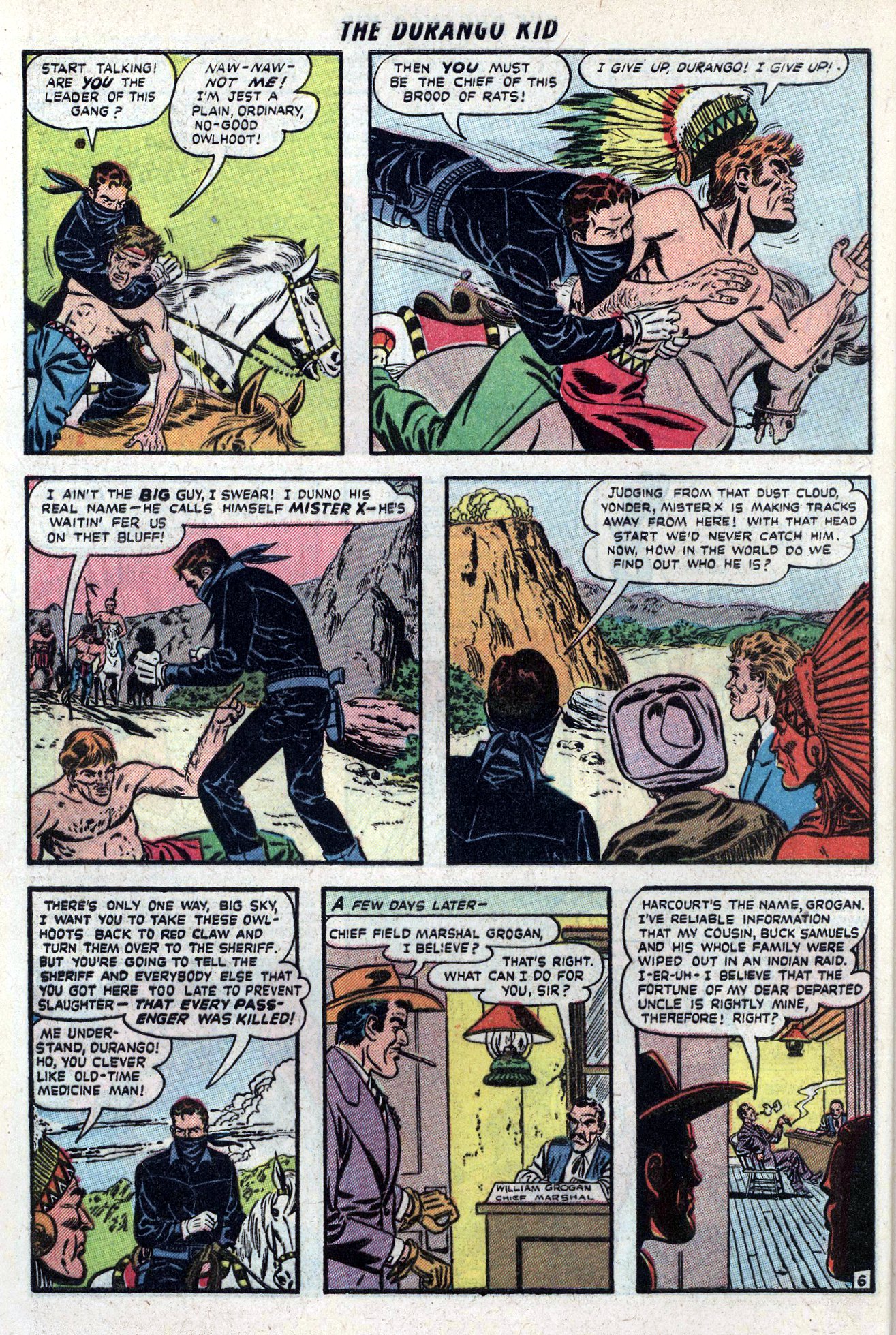 Read online Charles Starrett as The Durango Kid comic -  Issue #6 - 8