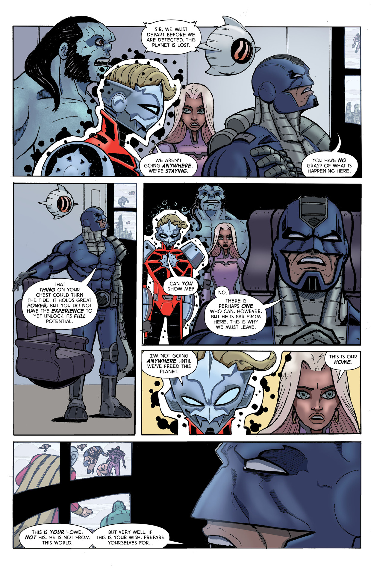 Read online The Savage Strength of Starstorm comic -  Issue #6 - 9