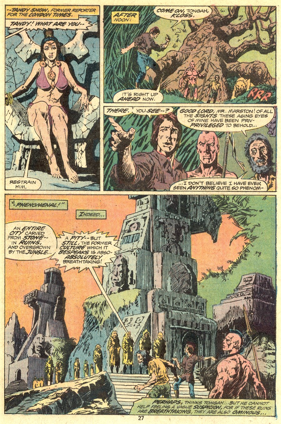 Read online Ka-Zar comic -  Issue #17 - 17