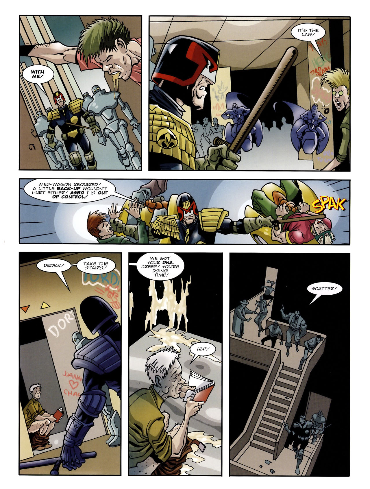 Read online Judge Dredd Megazine (Vol. 5) comic -  Issue #257 - 8