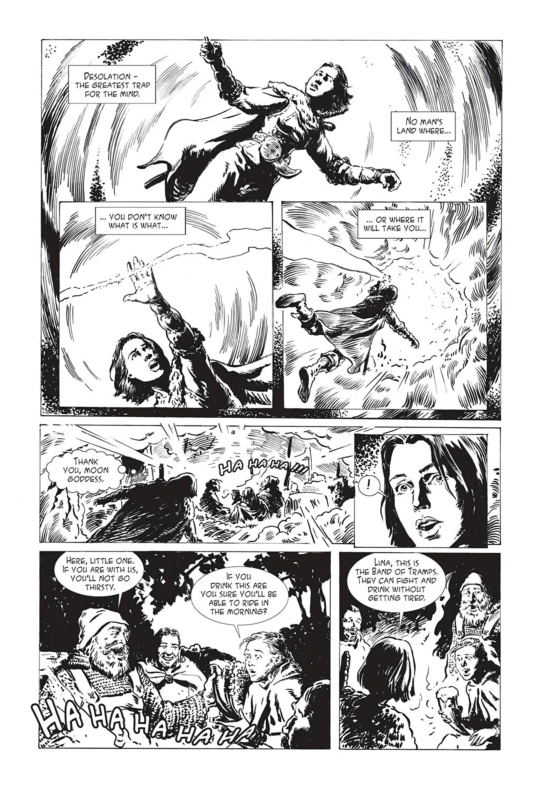 Read online Katana: The Battle for Valokaan comic -  Issue # Full - 25