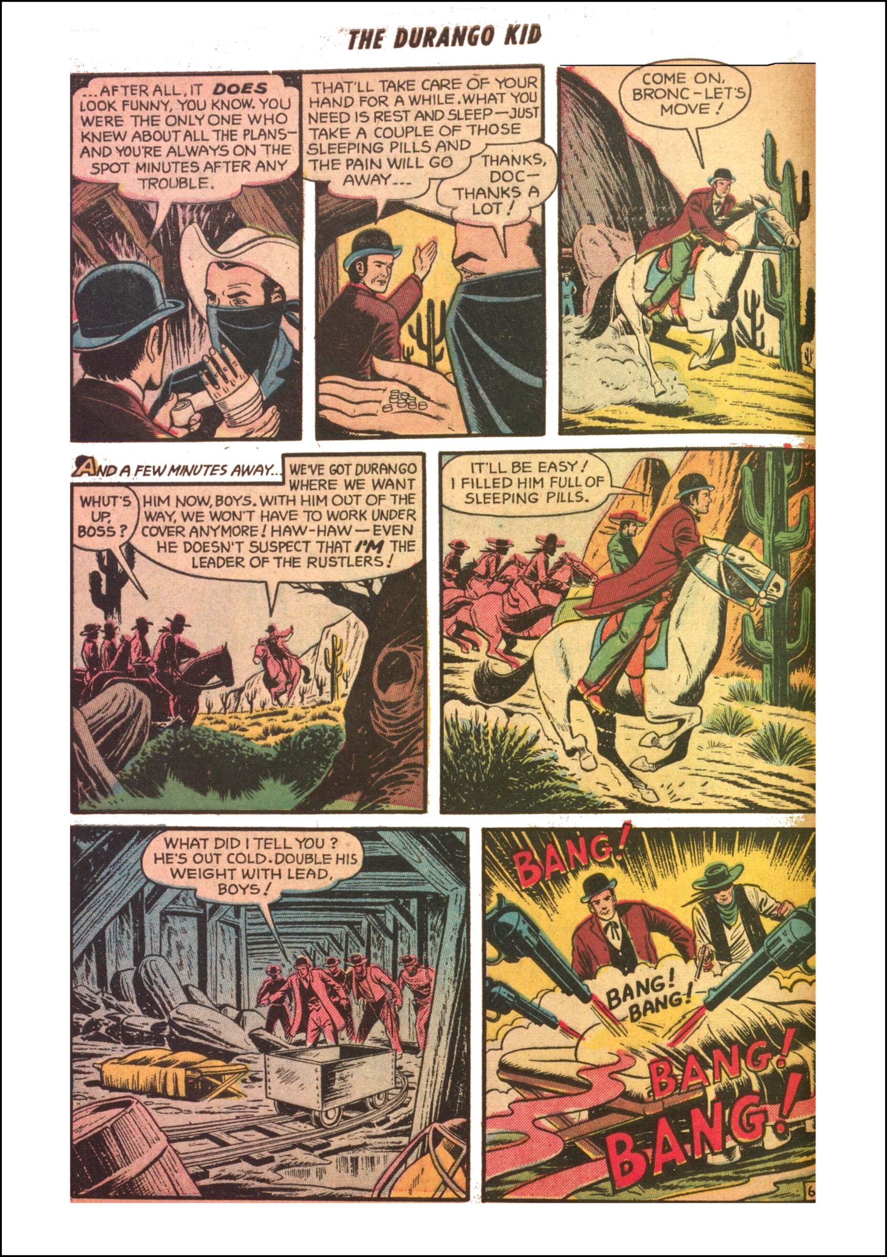 Read online Charles Starrett as The Durango Kid comic -  Issue #27 - 8