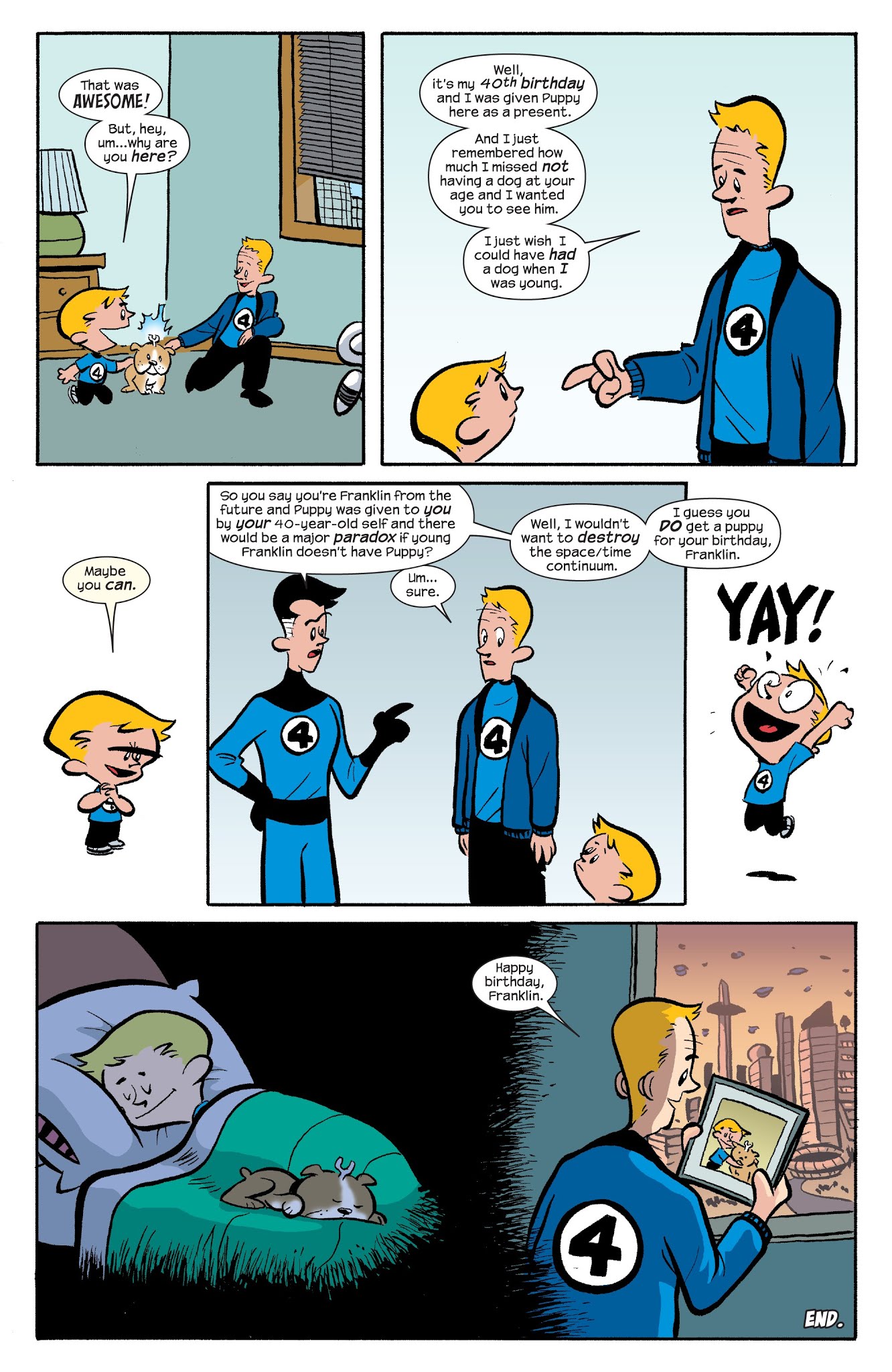 Read online Franklin Richards: A Fantastic Year comic -  Issue # TPB - 13