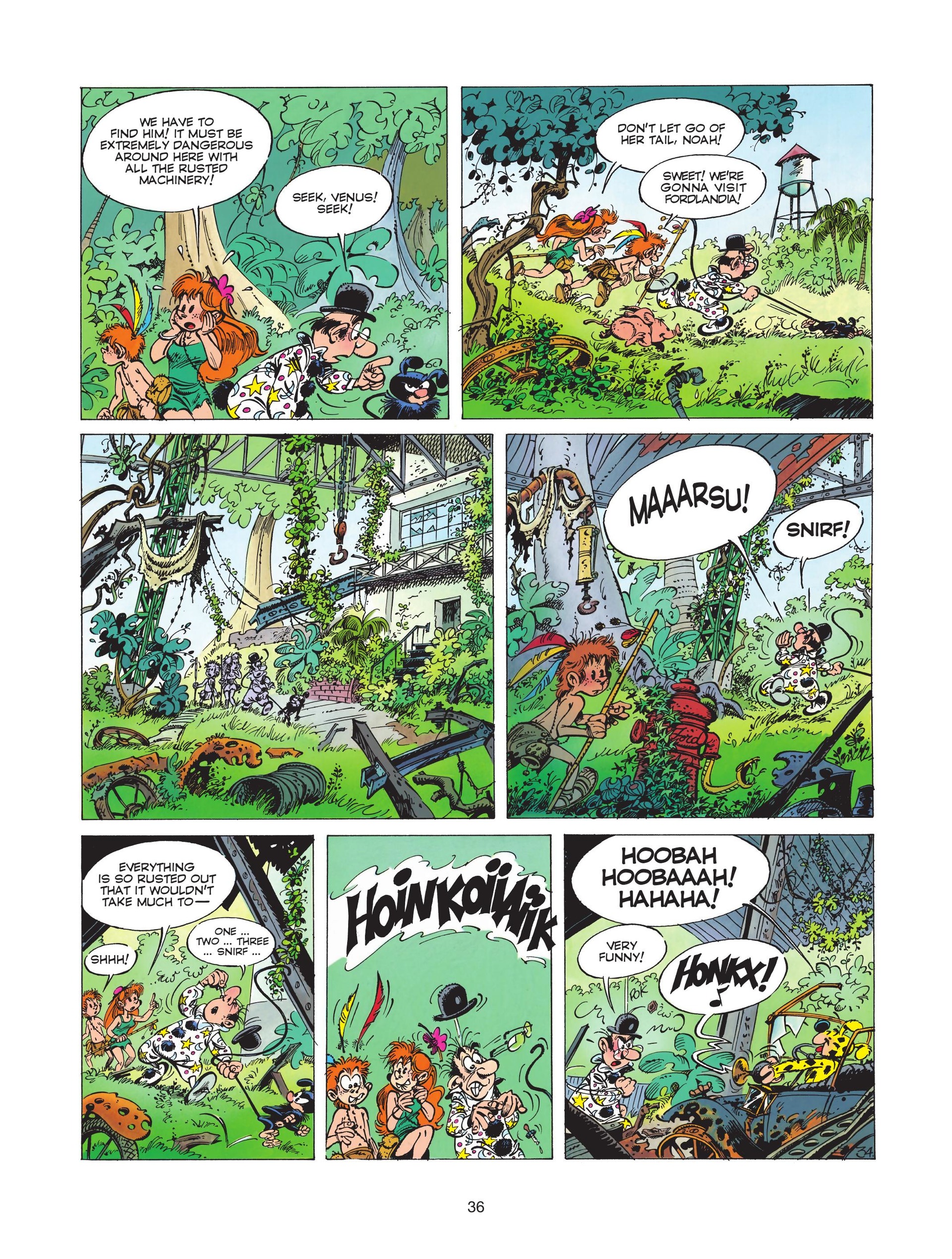 Read online Marsupilami comic -  Issue #6 - 38