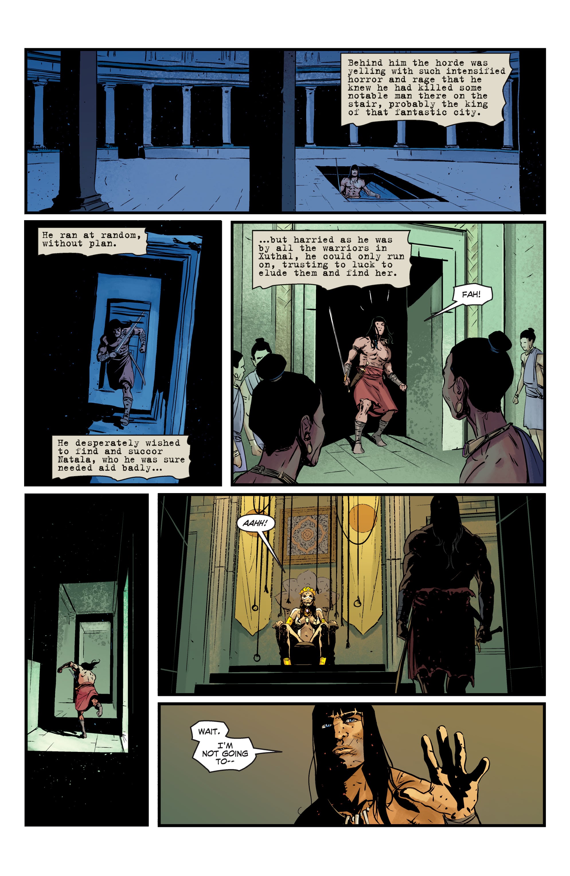 Read online Conan Chronicles Epic Collection comic -  Issue # TPB Shadows Over Kush (Part 4) - 11