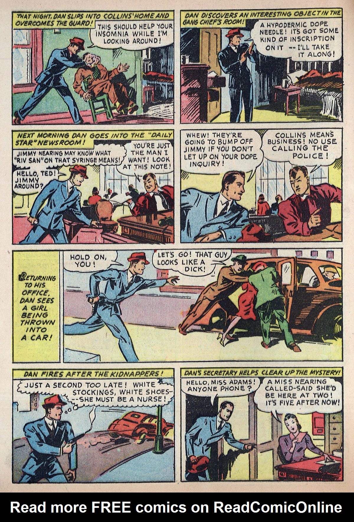 Read online Exciting Comics comic -  Issue #3 - 38