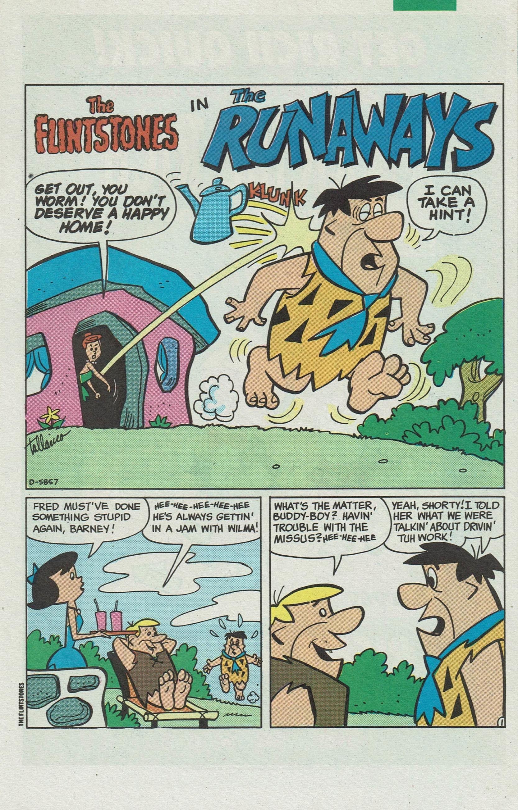 Read online The Flintstones (1992) comic -  Issue #9 - 9