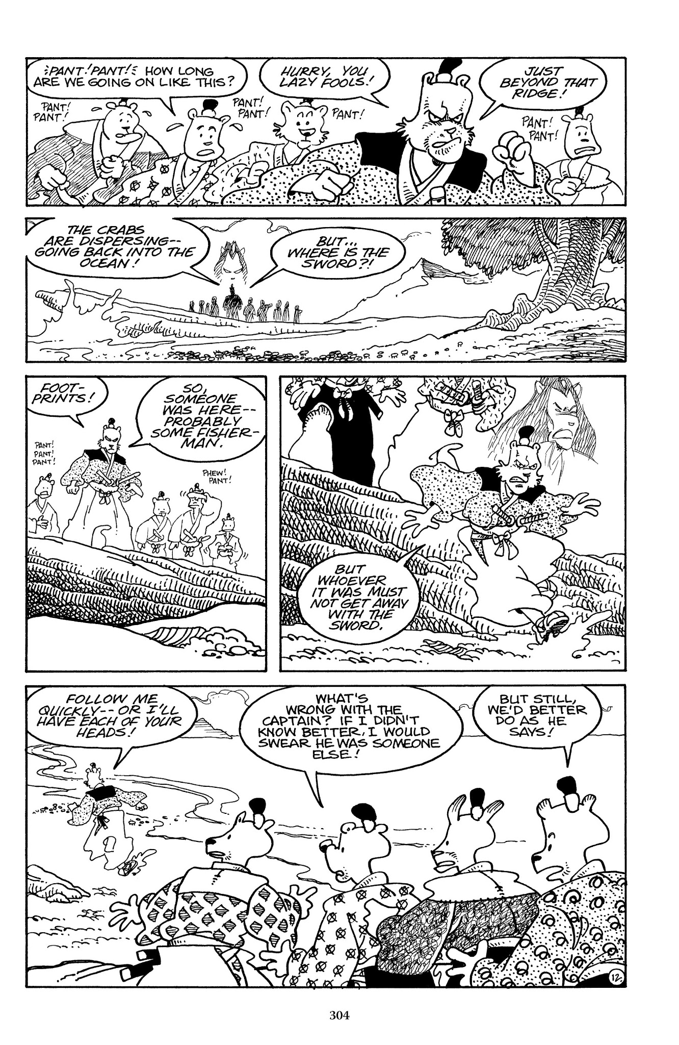 Read online The Usagi Yojimbo Saga comic -  Issue # TPB 2 - 300