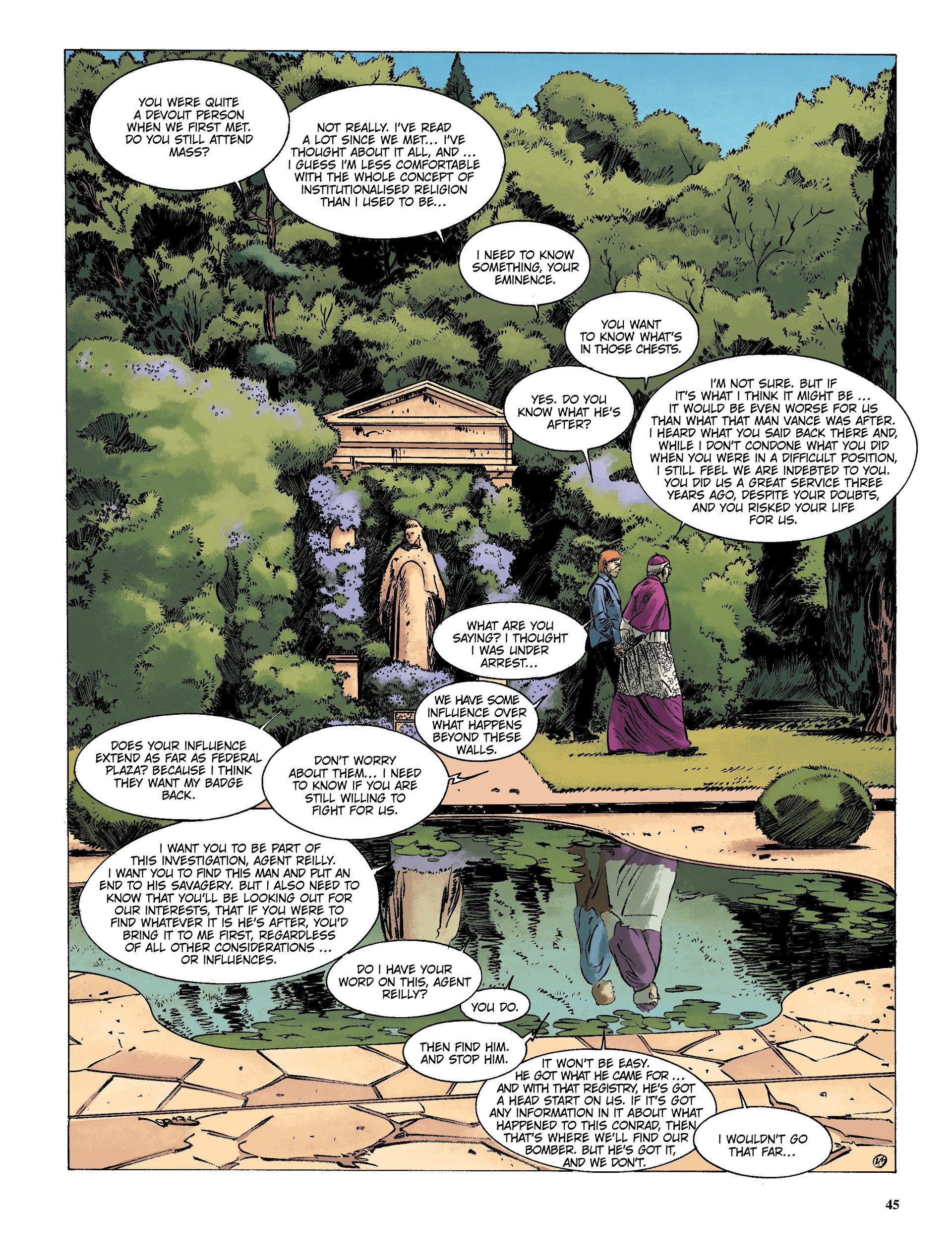 Read online The Last Templar comic -  Issue #5 - 46