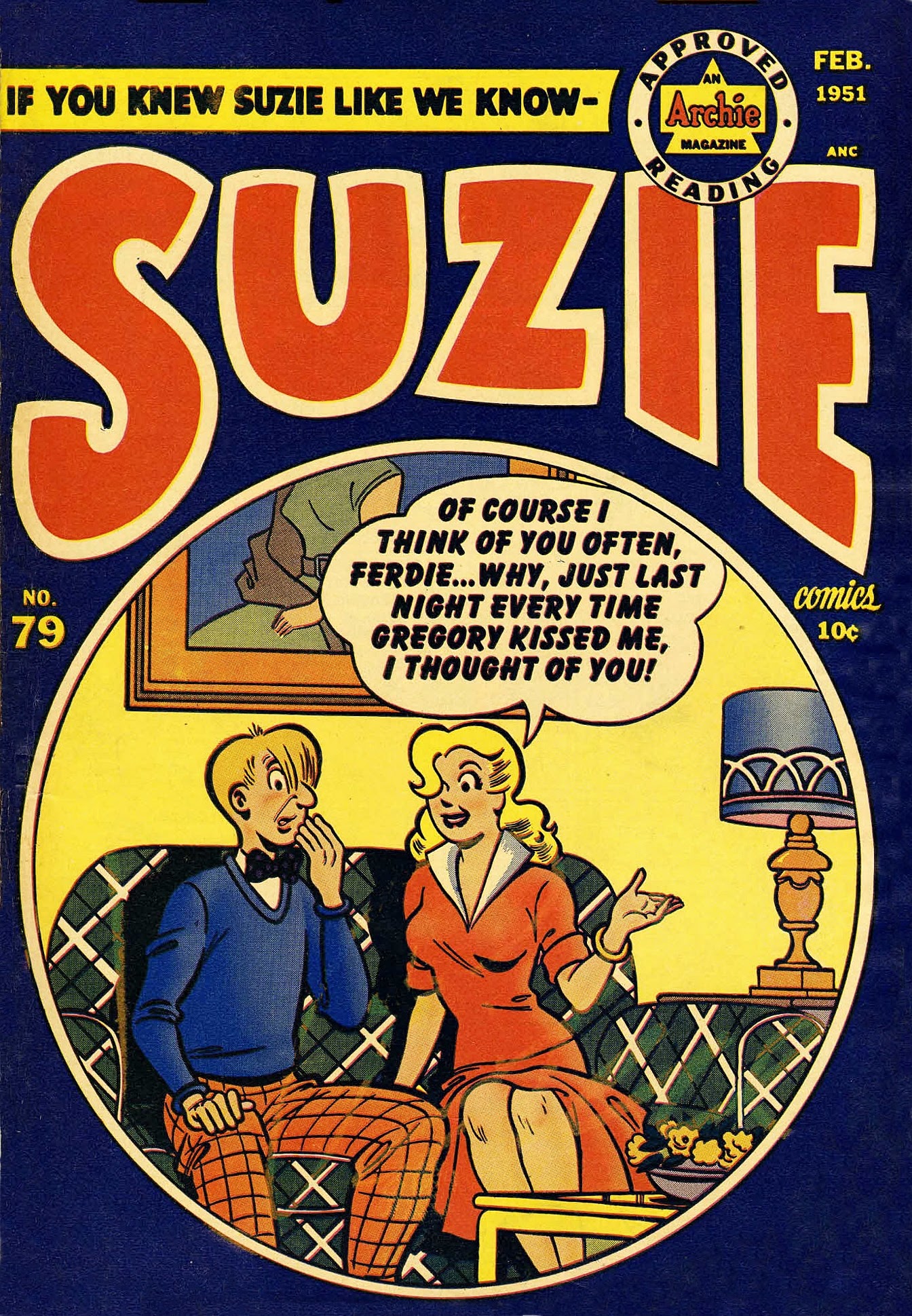 Read online Suzie Comics comic -  Issue #79 - 1