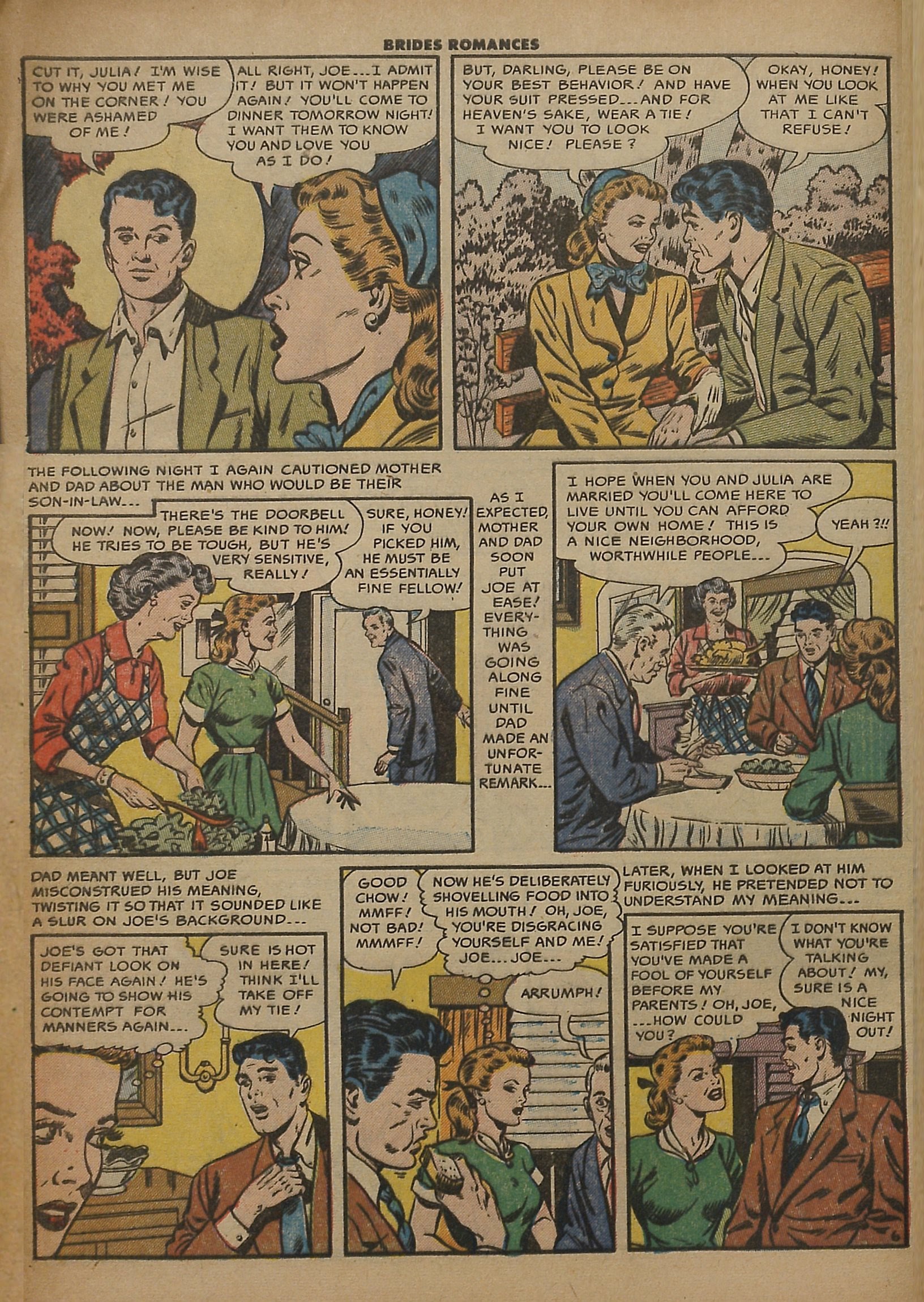 Read online Brides Romances comic -  Issue #1 - 8