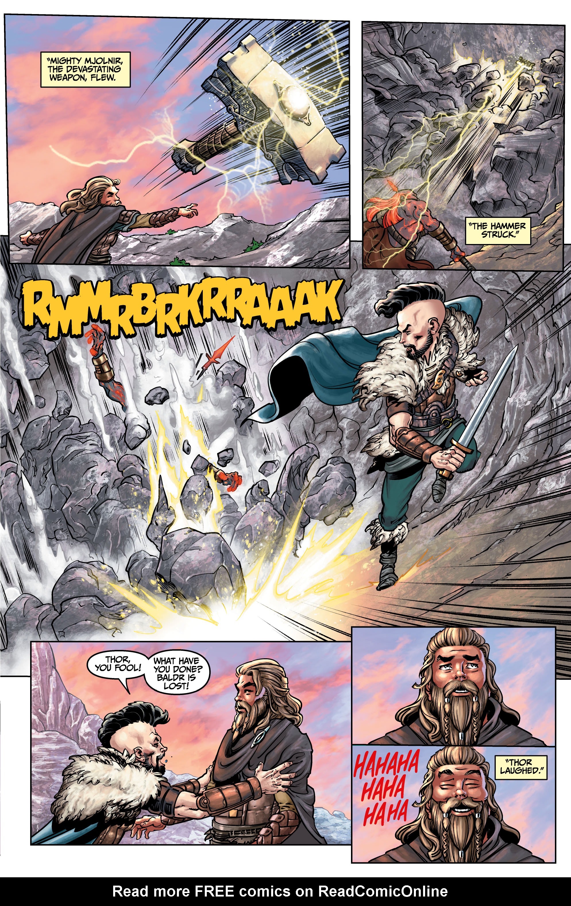 Read online Assassin's Creed Valhalla: Forgotten Myths comic -  Issue #1 - 5